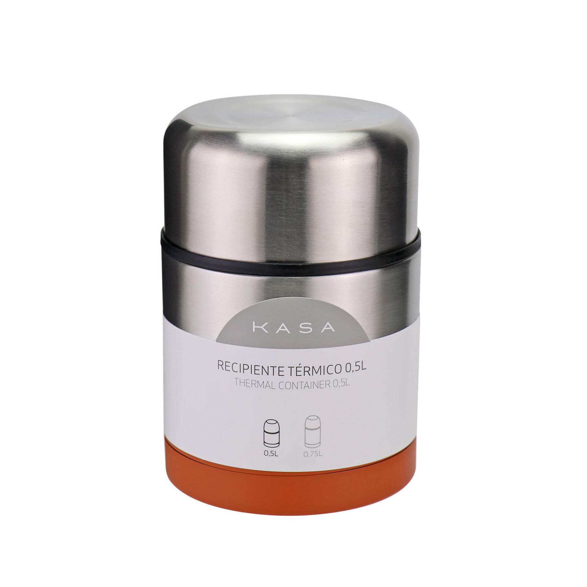 Termo Sólidos 0,5L Laranja Termo Sólidos 0,5L Laranja