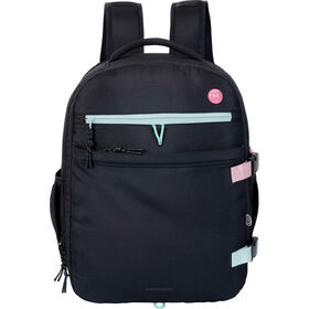 Mochila de Viagem Preta Marshmallow