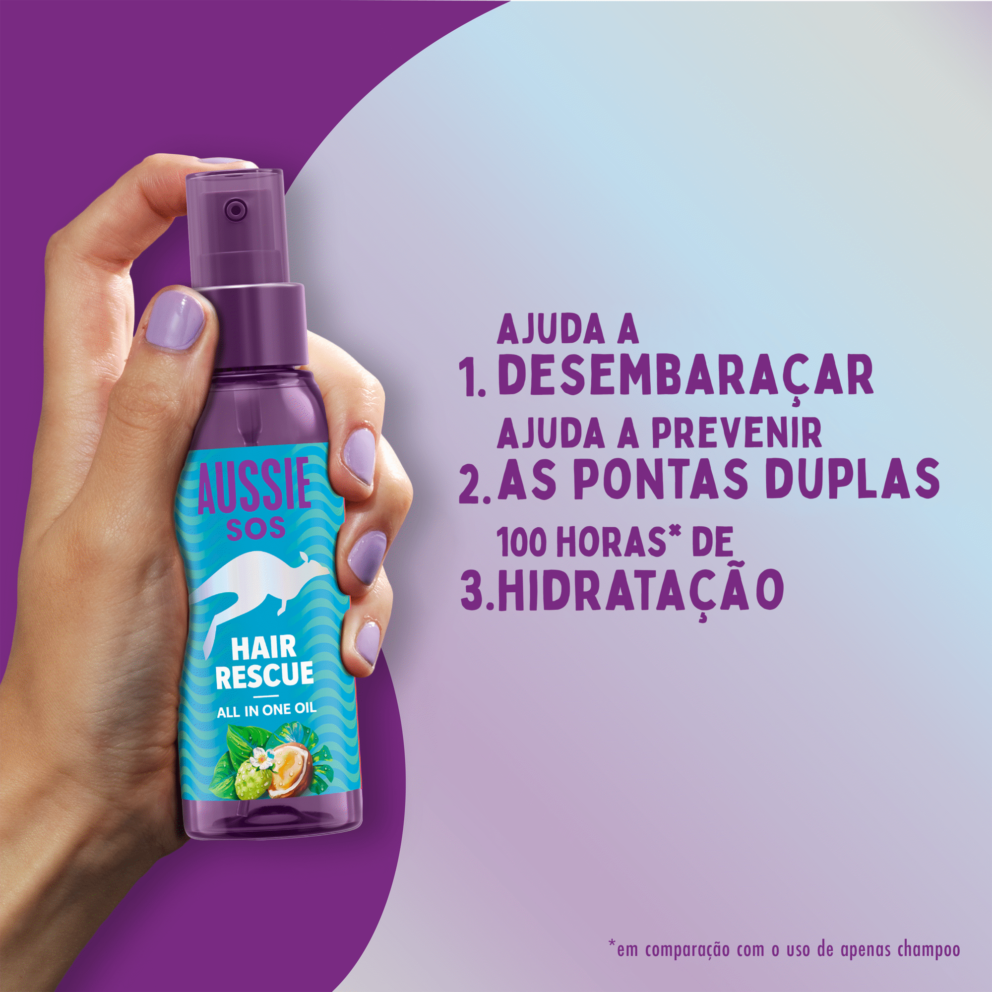 Óleo Capilar Tudo Em Um Hair Rescue Óleo Capilar Tudo Em Um Hair Rescue