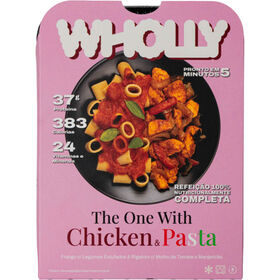 Frango com Legumes Estufados e Rigatoni Wholly