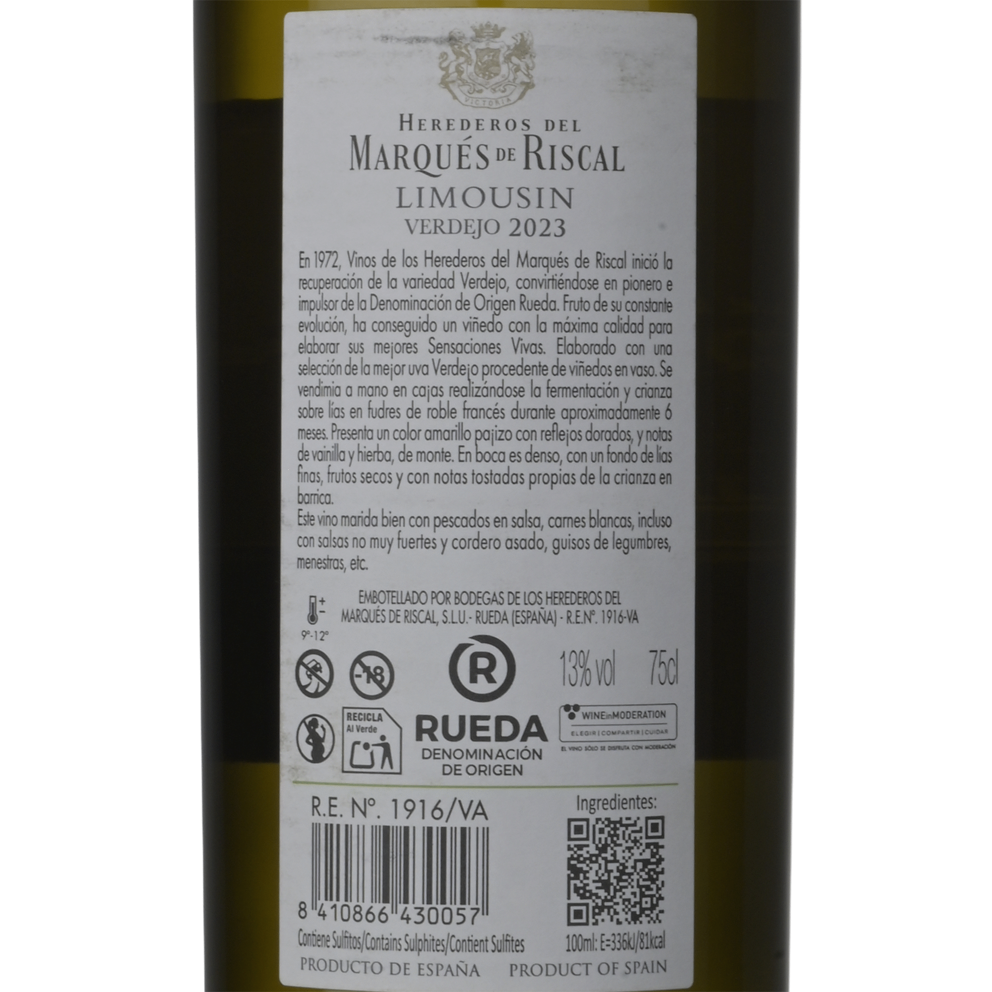 Marqu&eacute;s de Riscal Vinho Branco