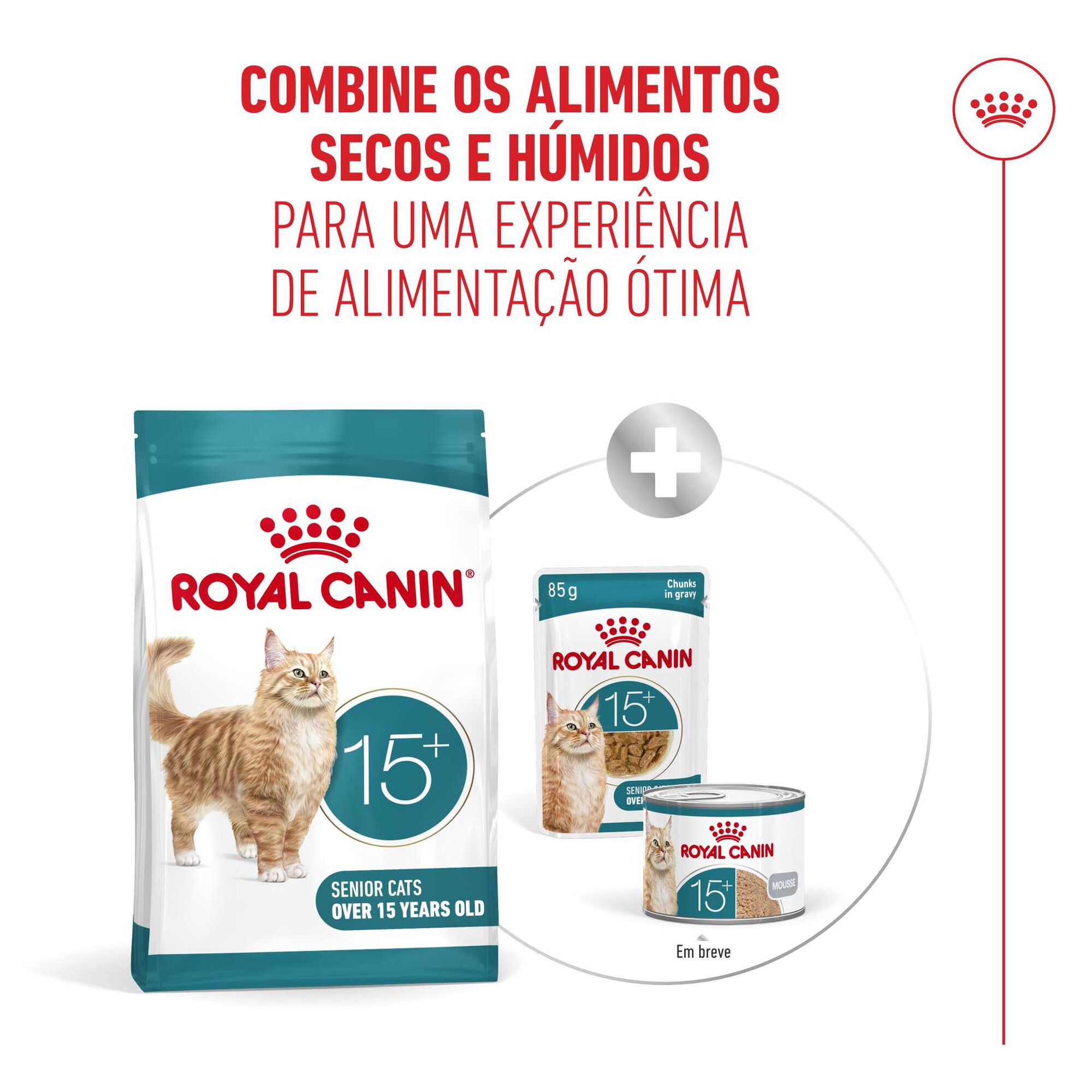 Ra&ccedil;&atilde;o para Gato S&eacute;nior Ageing+15 Royal Canin