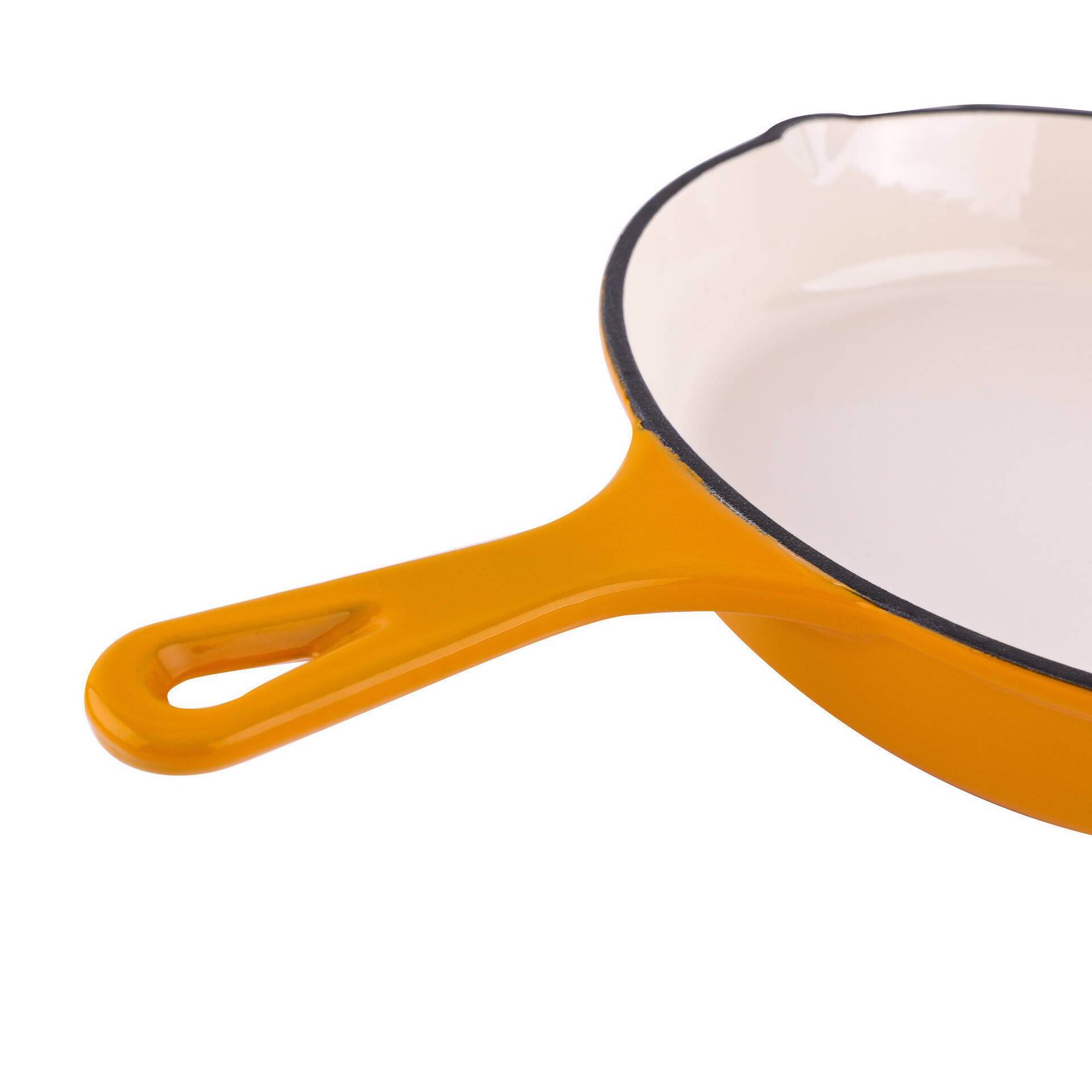 Frigideira Ferro Fundido 24cm Amarela