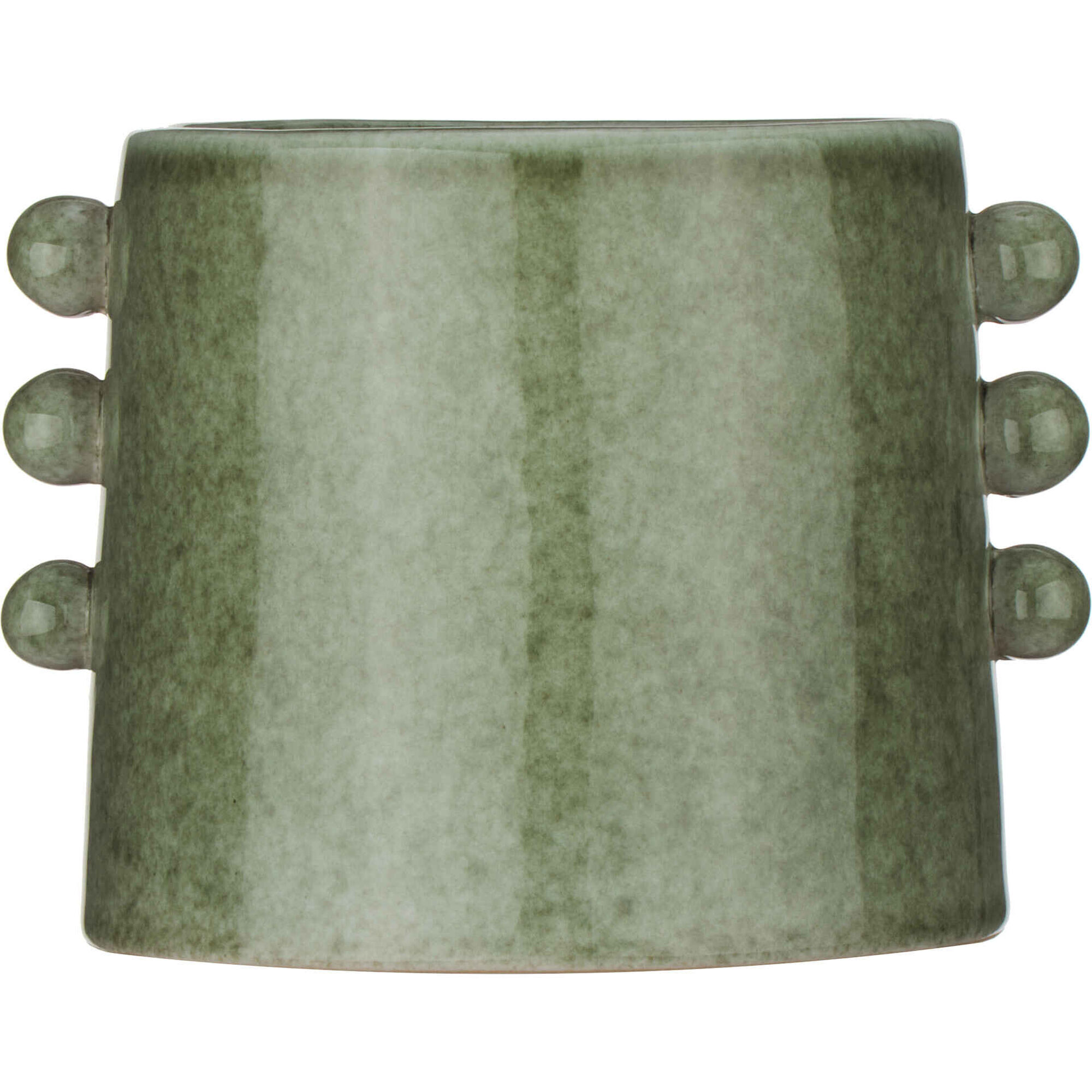 Vaso Verde 3 Bolinhas