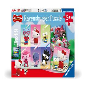 Puzzle Hello Kitty 3 x 49 Peças