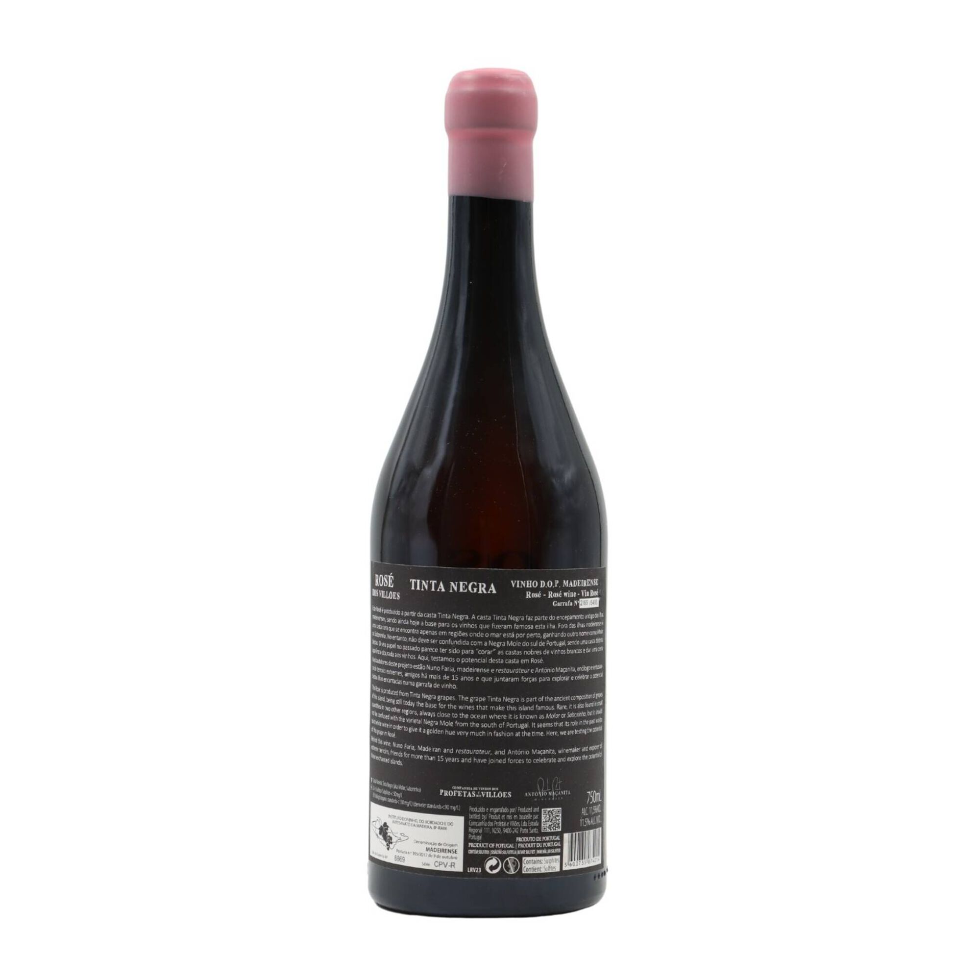 Ros&eacute; dos Vil&otilde;es Vinho Ros&eacute; Madeira