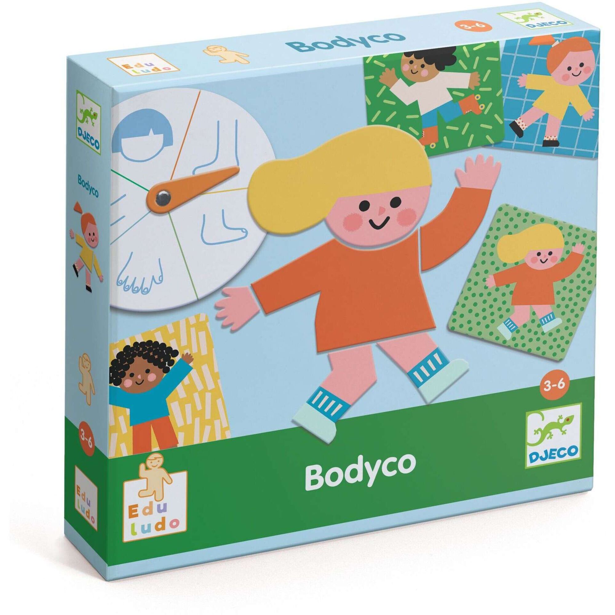 Djeco - Jogo Bodyco para Integrar O Corpo Humano