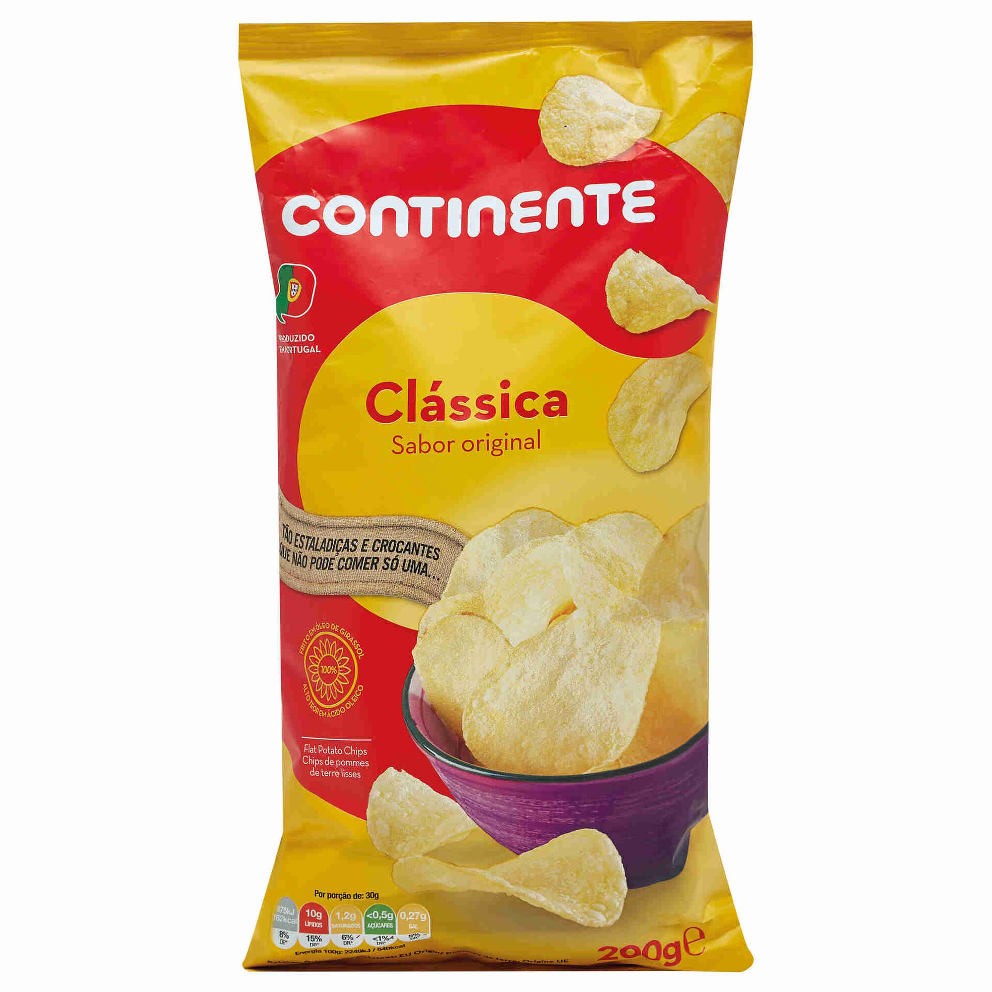 Batata Frita Lisa