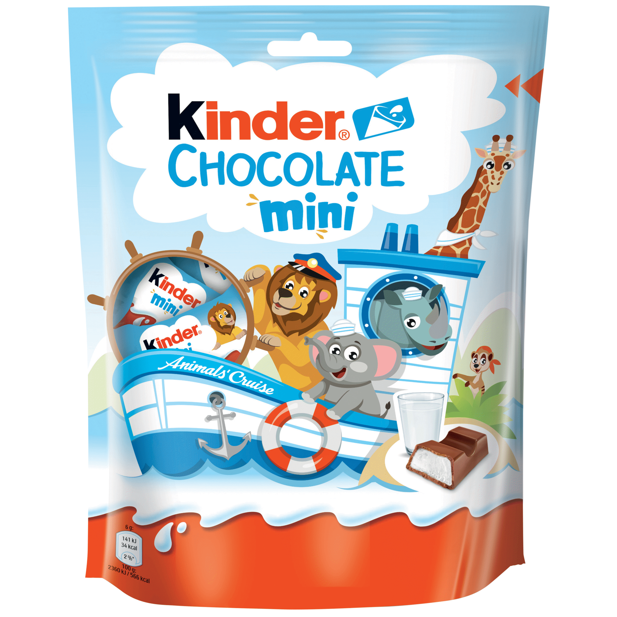 Snack de Chocolate de Leite Mini