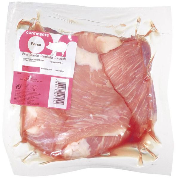 Secretos de Porco Congelados Continente