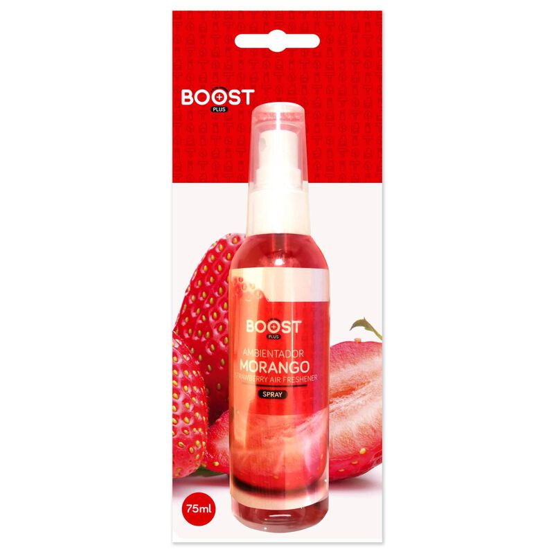 Ambientador Auto Spray Morango Boost