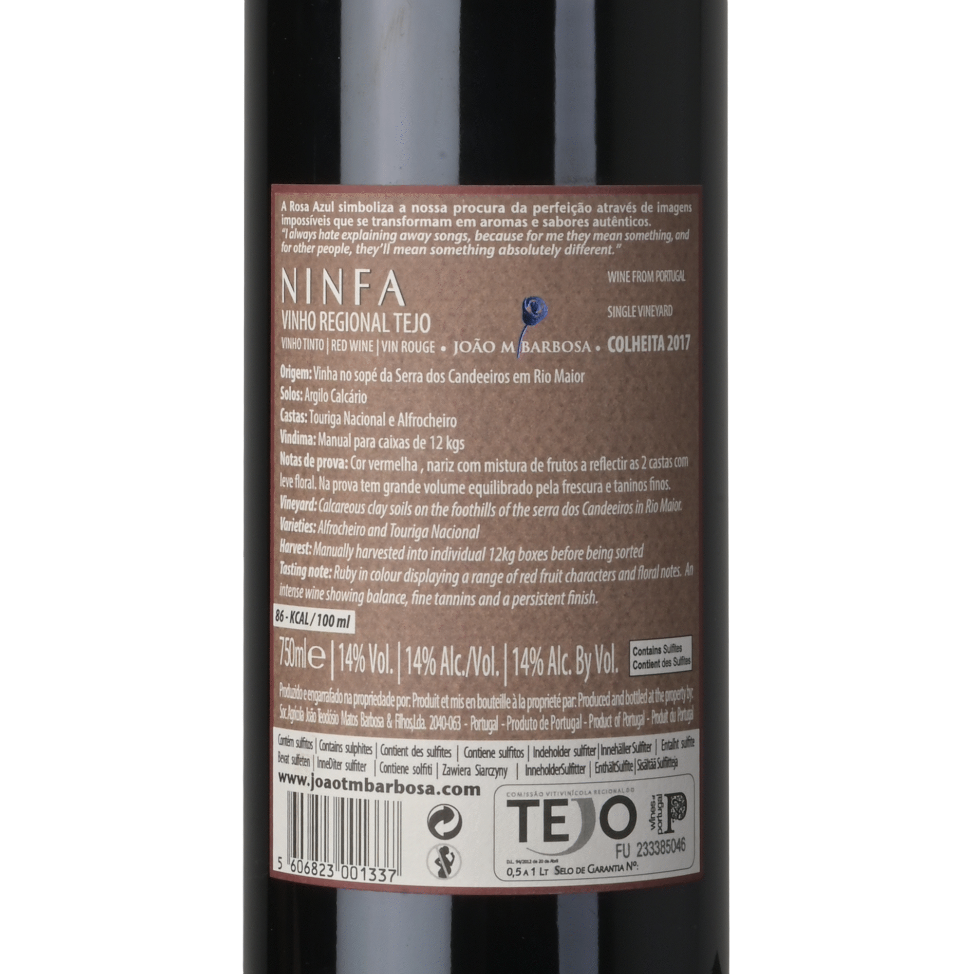 Ninfa Regional Tejo Vinho Tinto