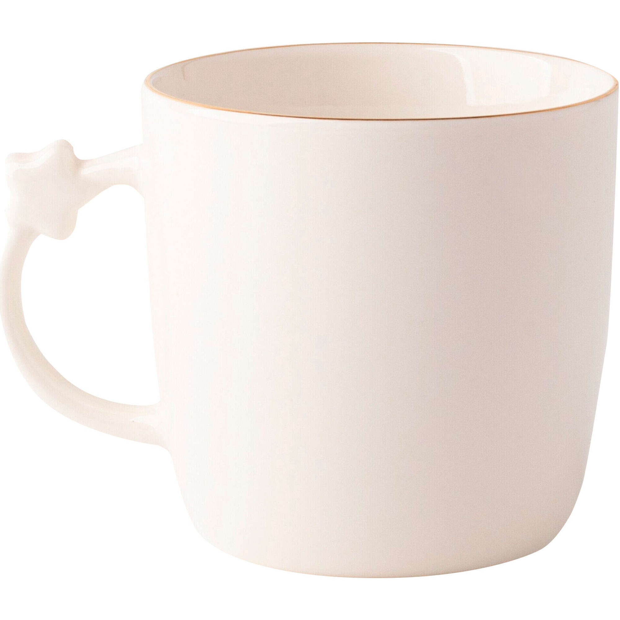 Caneca com Estrela Dourada 360ml Árvore Esboço