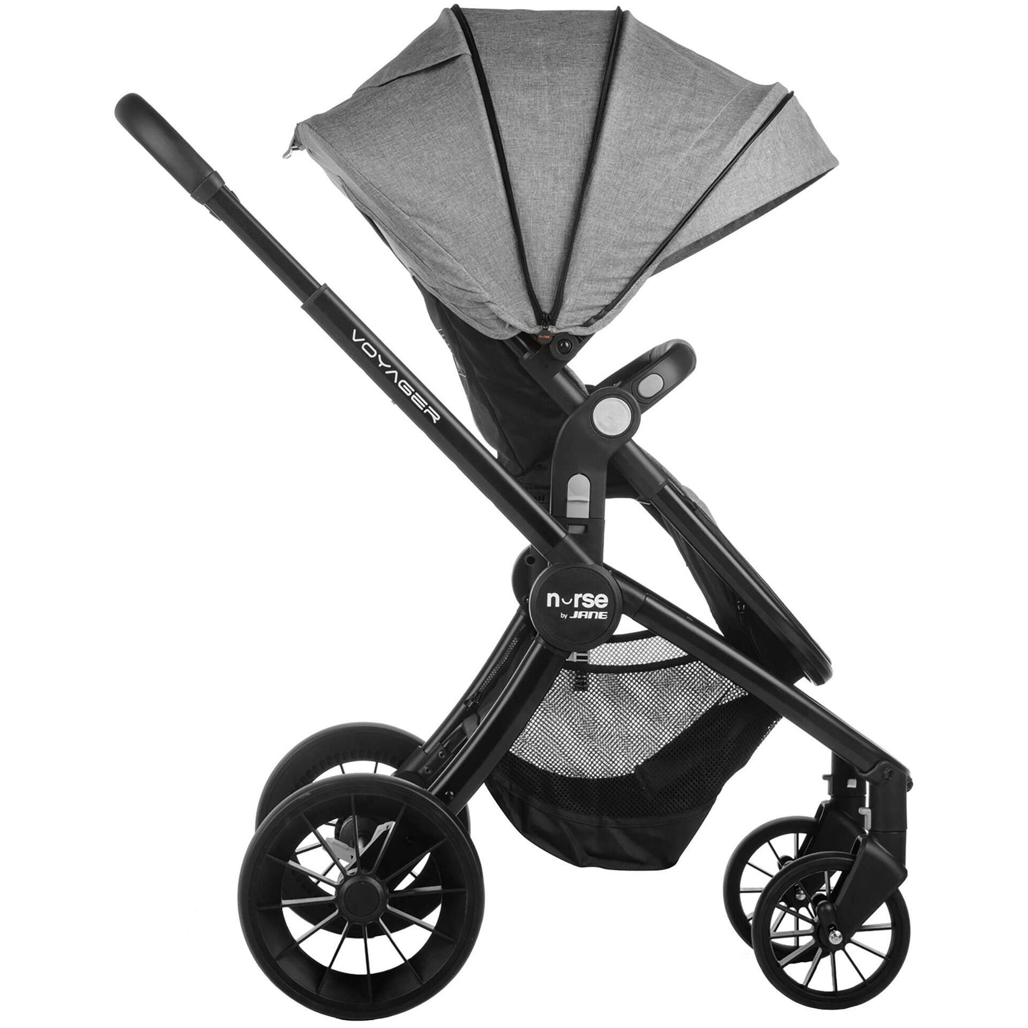 Carrinho Trio Cinza Voyager