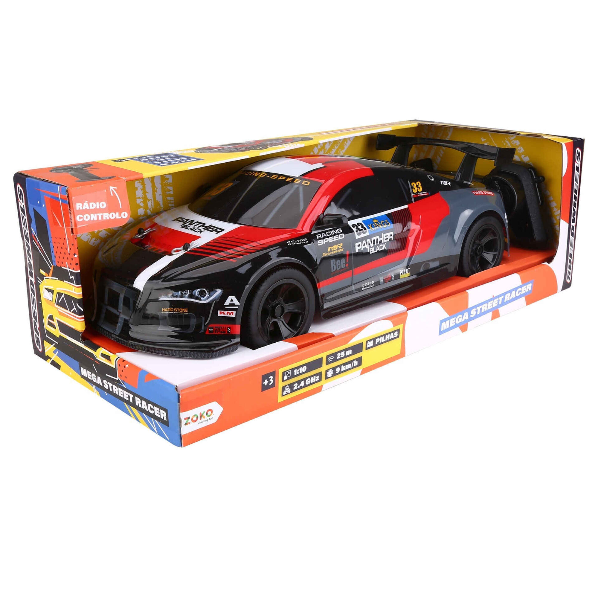 Rádio Controlo Streetfire Racers 1:10 Rádio Controlo Streetfire Racers 1:10