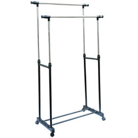 Suporte para Cabides Extensivel Duplo 155x75cm