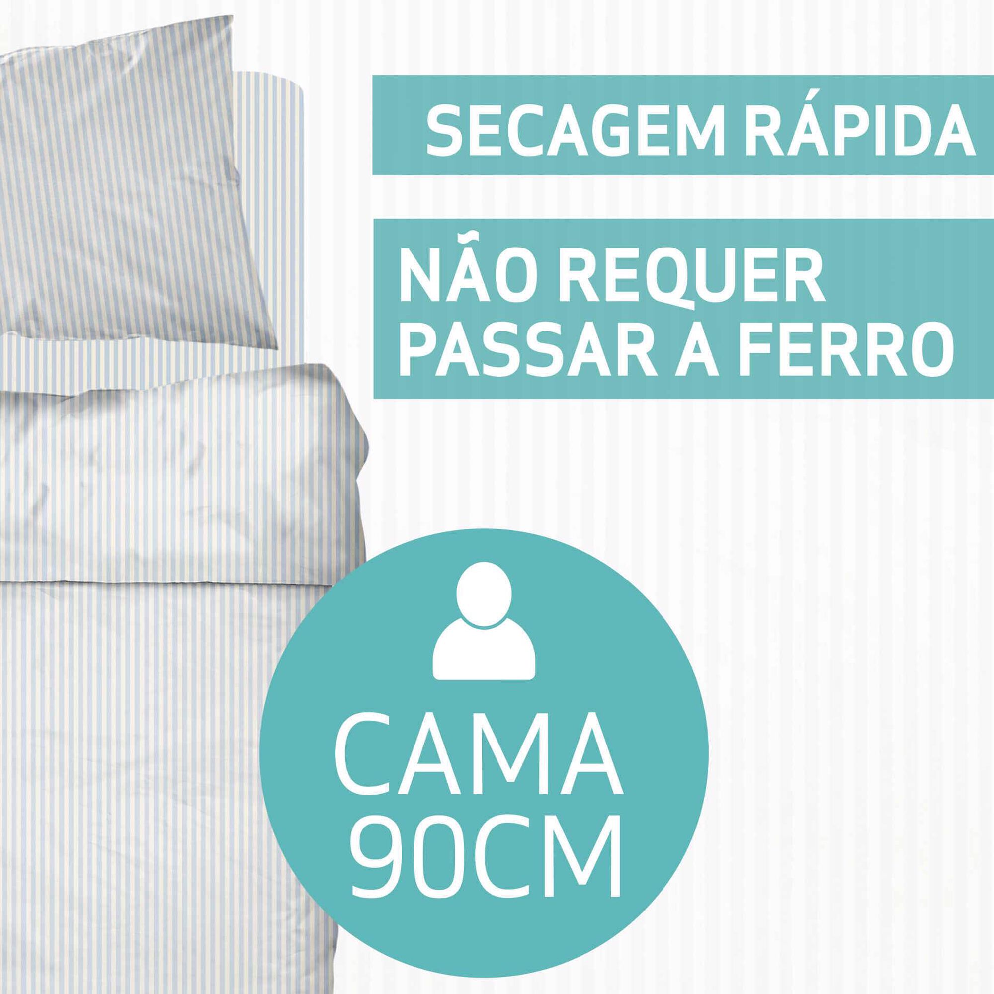 Conjunto Lençóis Microfibra Cosmos