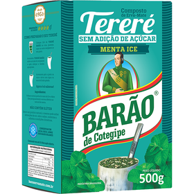 Ch&aacute; de Erva Terer&eacute; Menta Ice Bar&atilde;o de Cotegipe