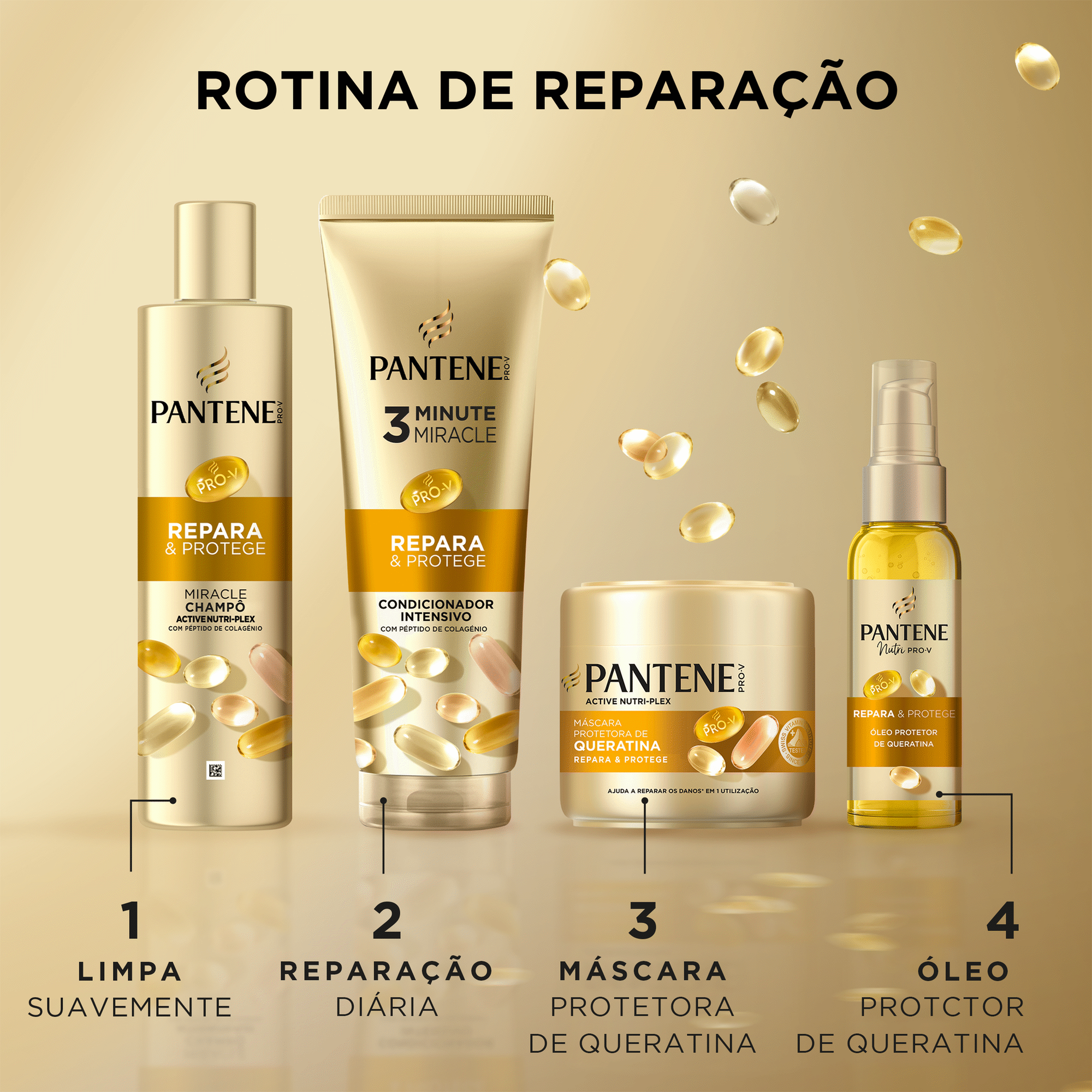 M&aacute;scara Cabelo Repara e Protege