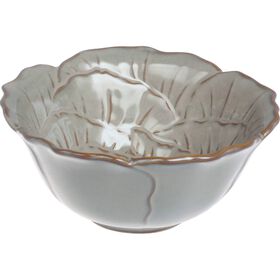 Ta&ccedil;a Redonda 15,8cm Cinza Gomos