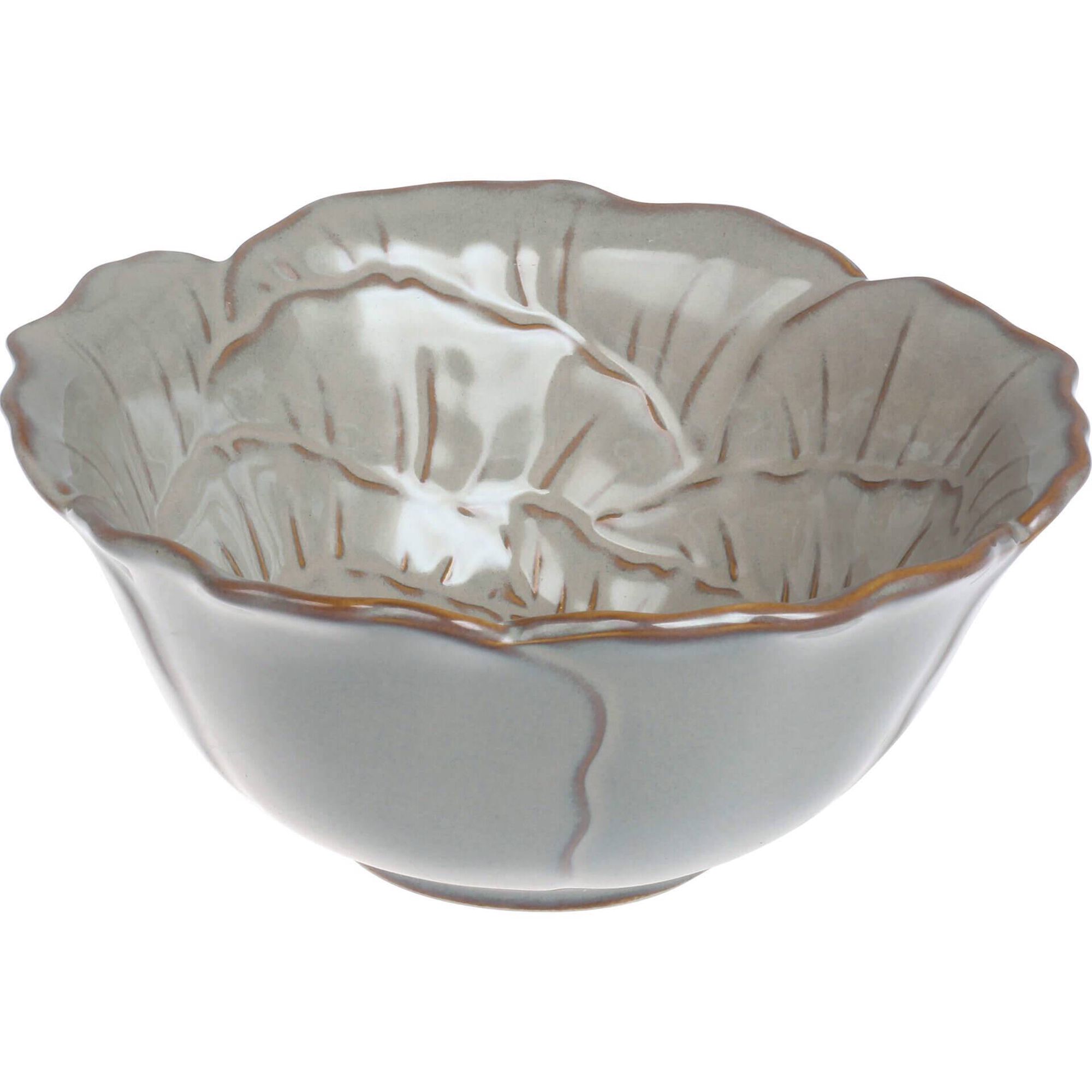 Taça Redonda 15,8cm Cinza Gomos Taça Redonda 15,8cm Cinza Gomos