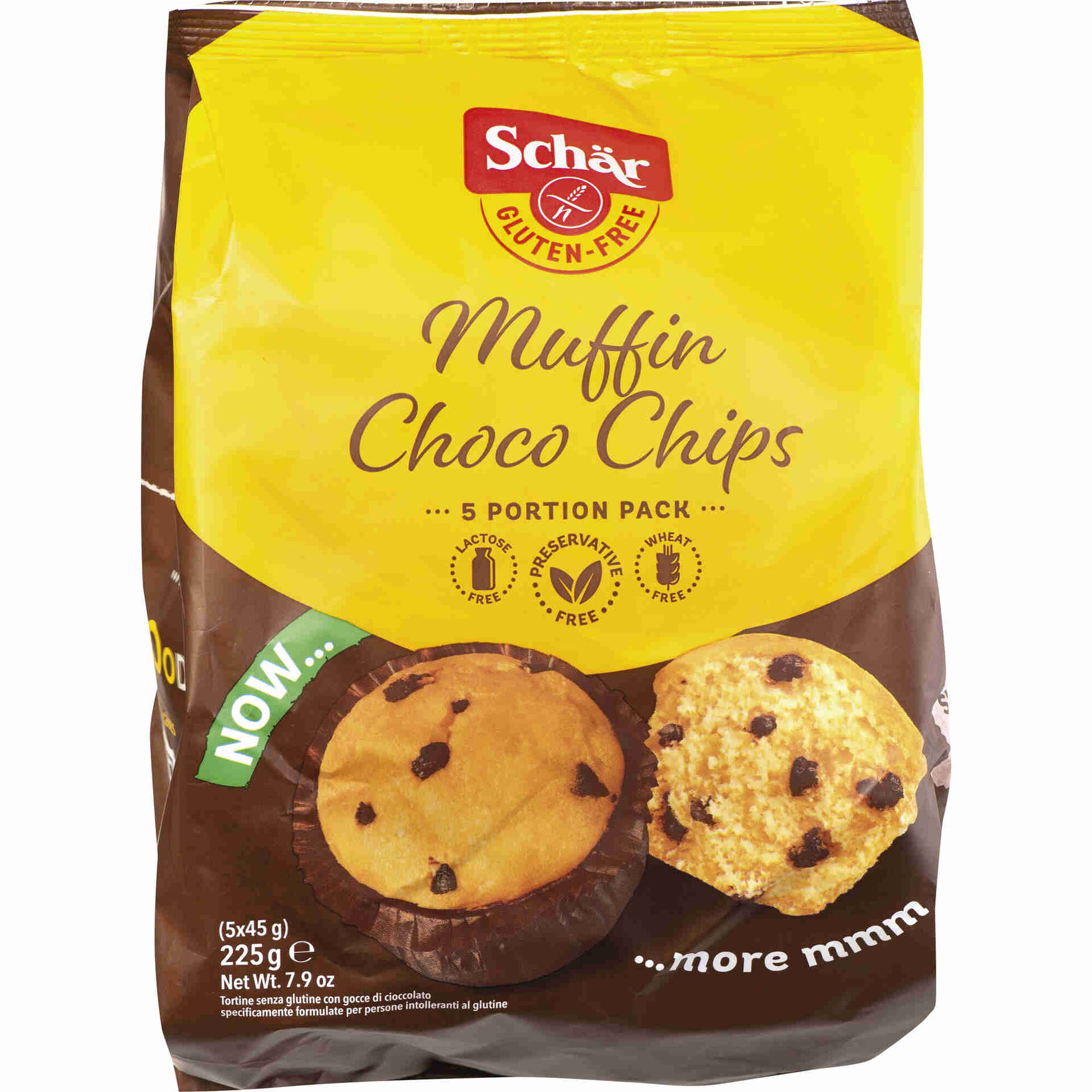 Muffins com Pepitas de Chocolate sem Glúten
