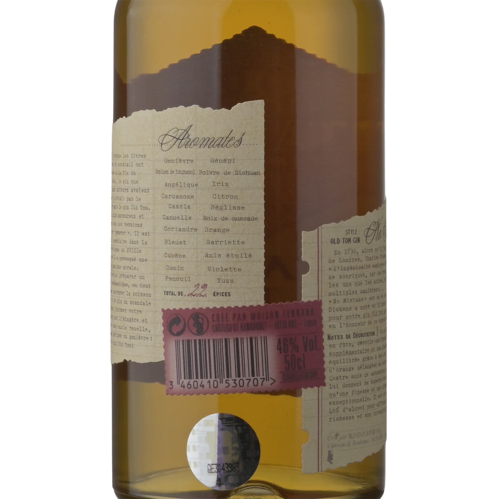 Citadelle Gin No Mistake Old Tom
