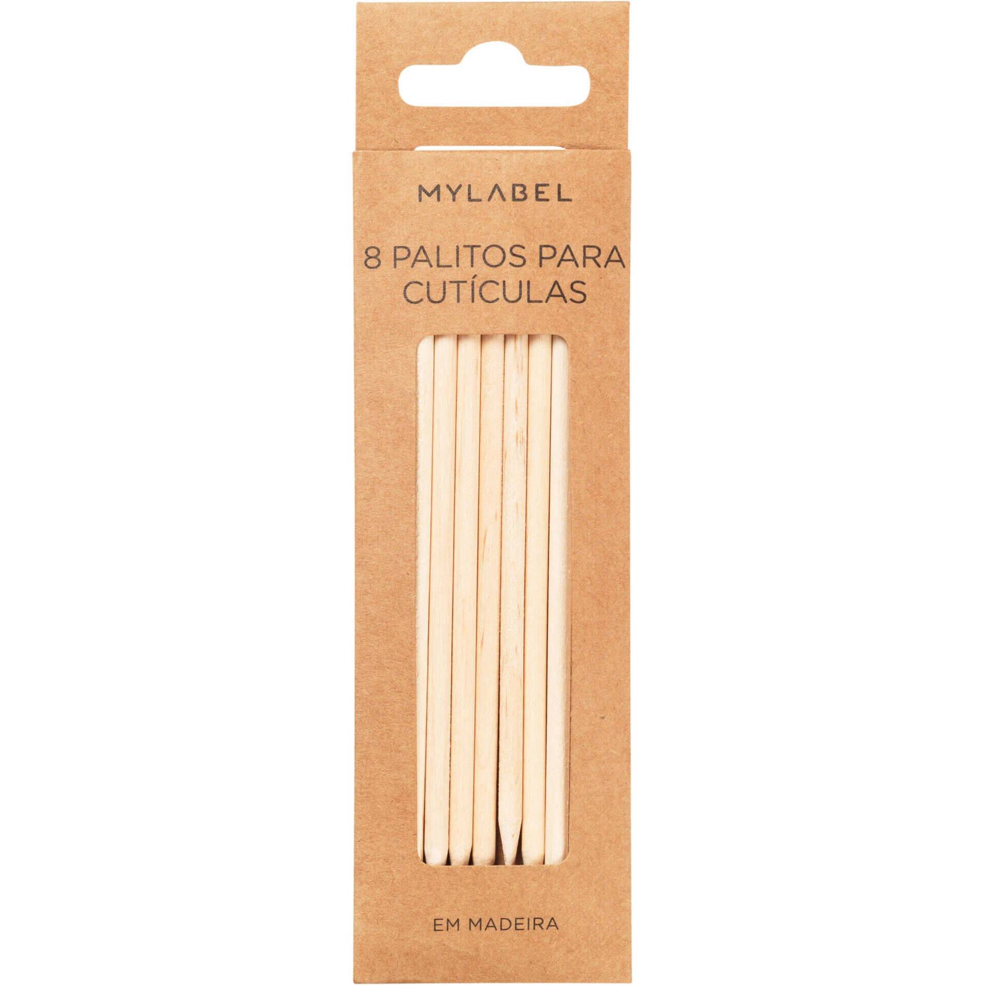 Palitos para Cut&iacute;culas em Madeira MyLabel
