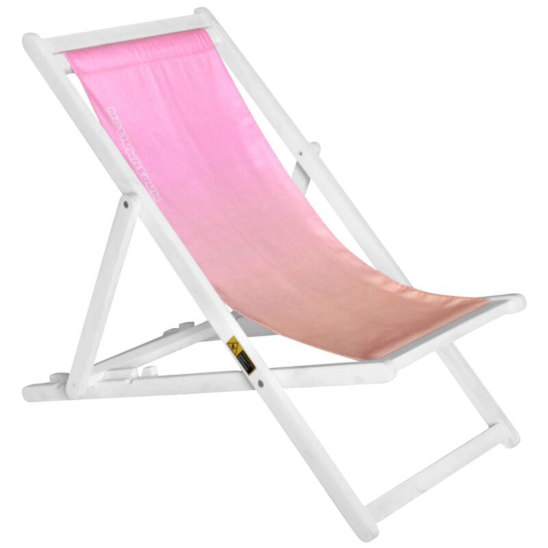 Cadeira Relax Madeira Rosa Marshmallow