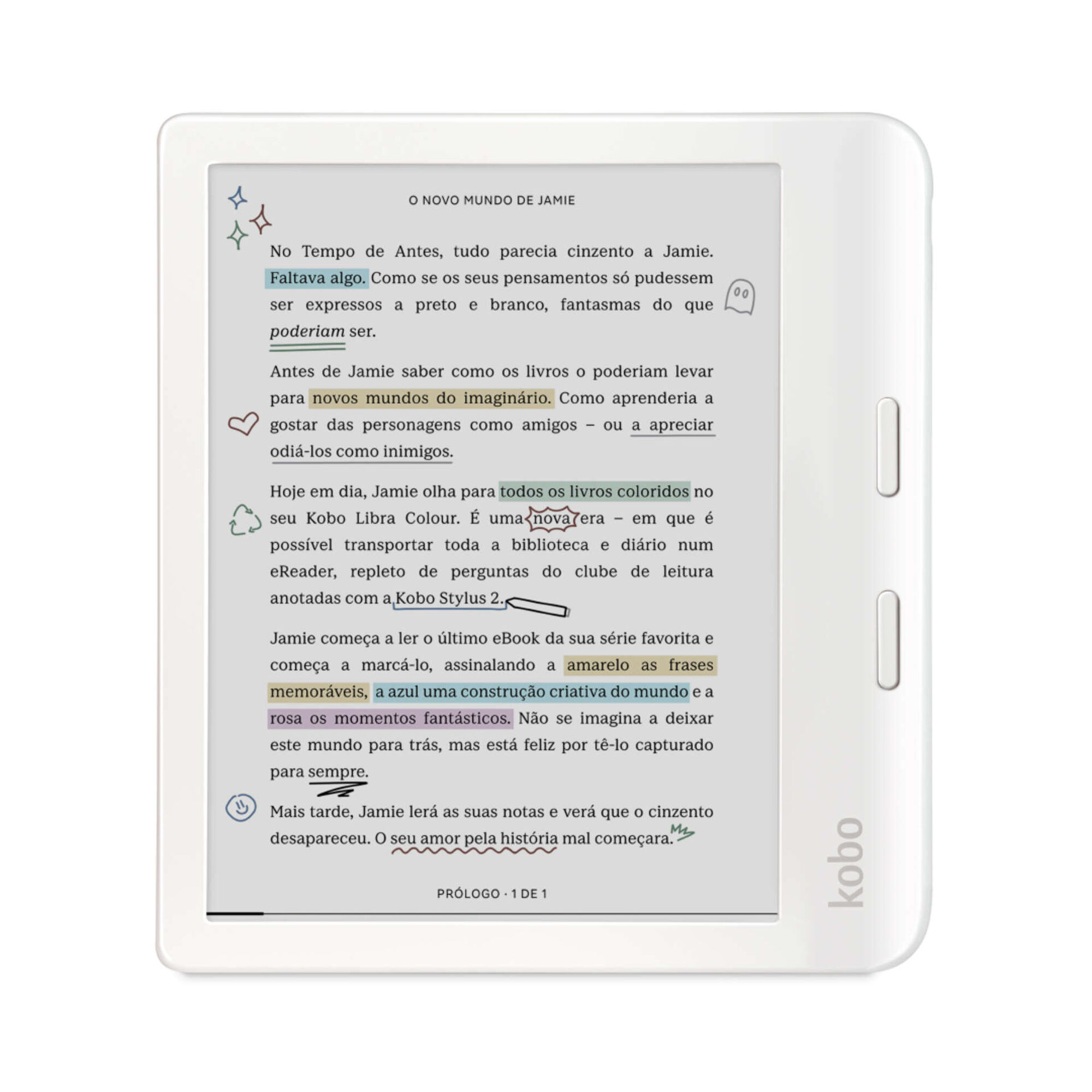 Kobo Libra Colour White 7''