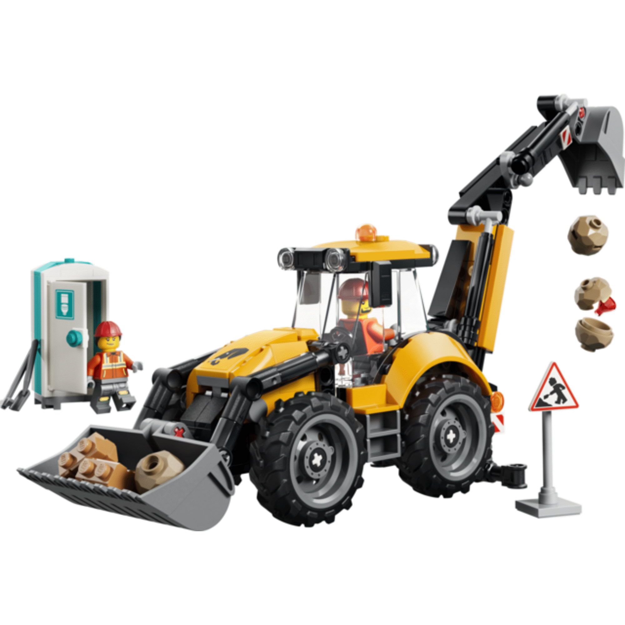 LEGO City - Retroescavadora Amarela - 60480