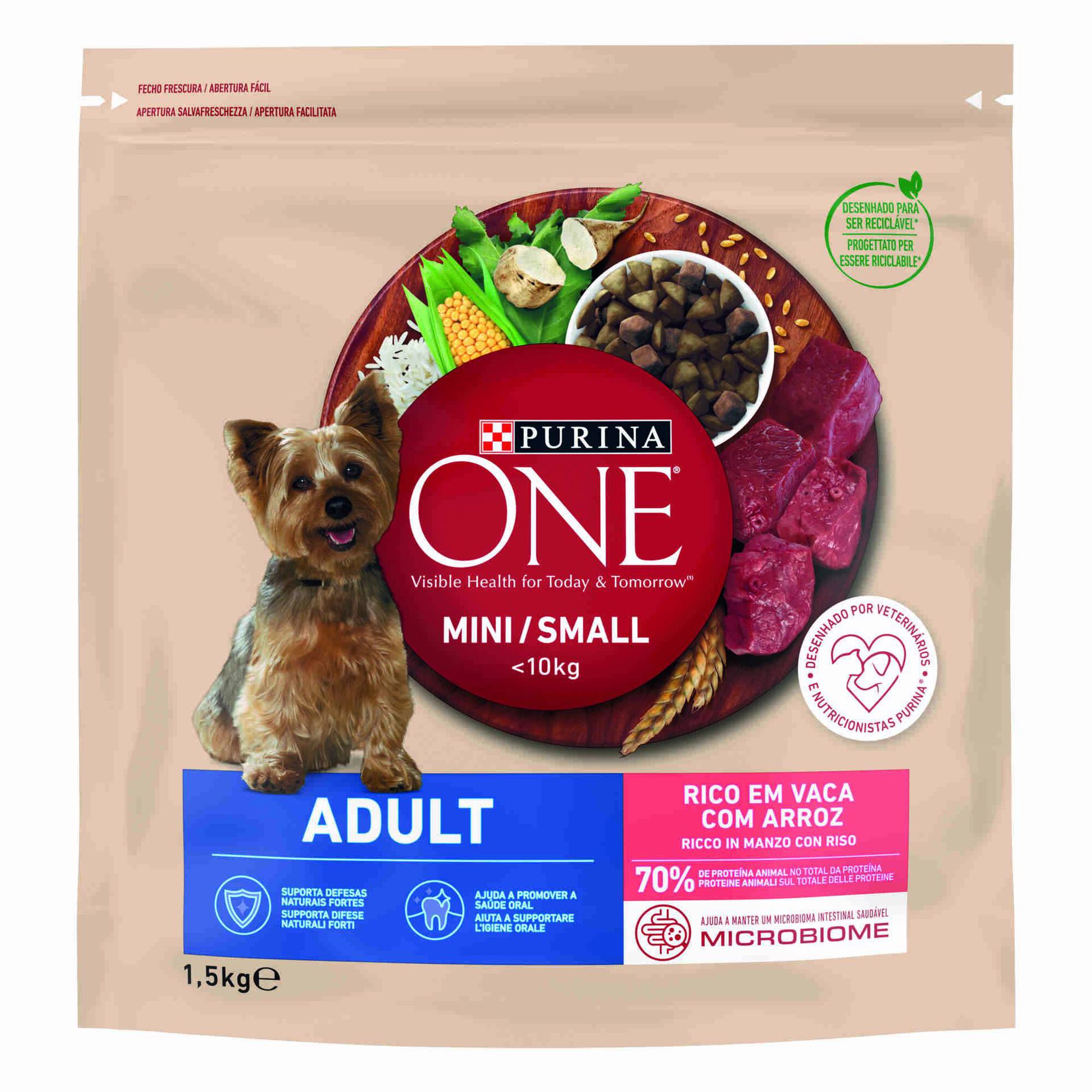 Ração para Cão Adulto Mini Vaca e Arroz Ração para Cão Adulto Mini Vaca e Arroz