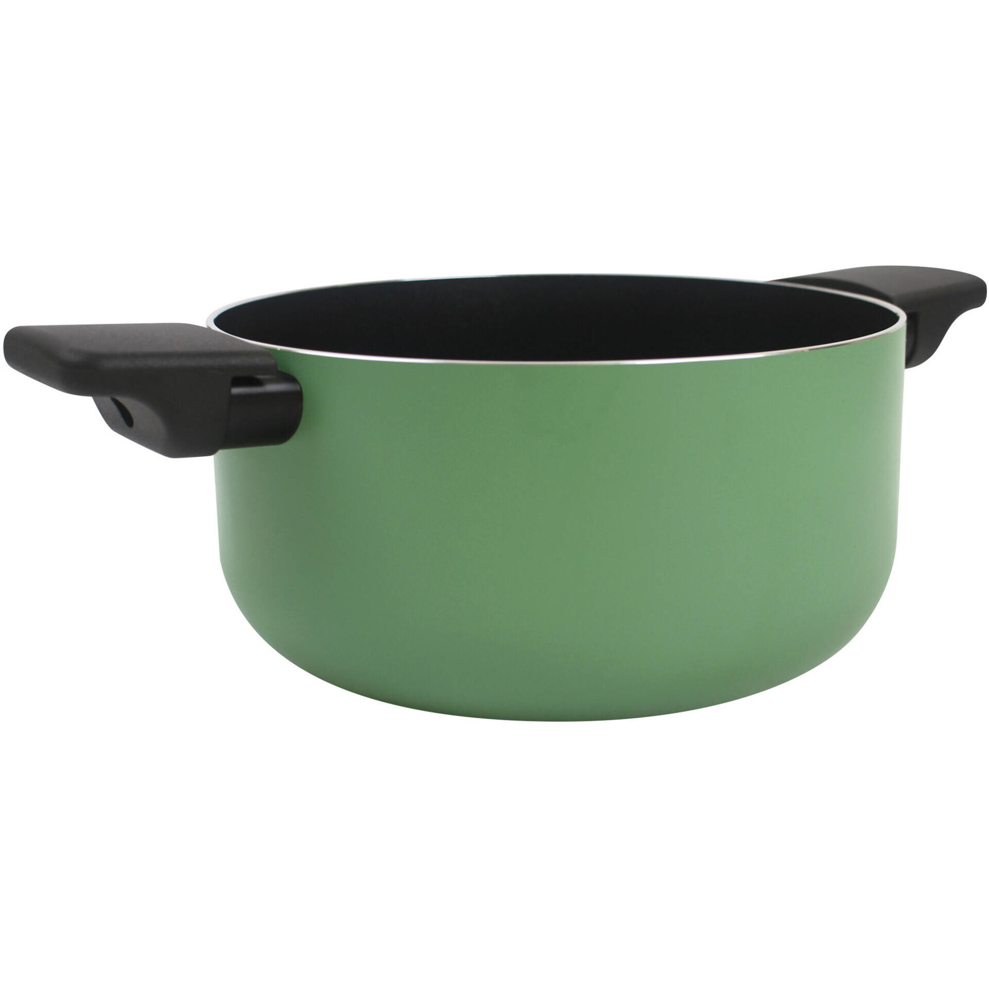 Ca&ccedil;arola 24cm Cer&acirc;mica Square Verde Kasa