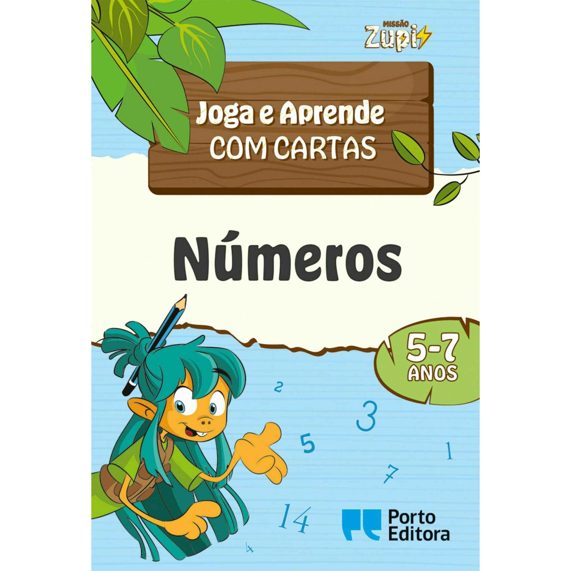 Números - Joga e Aprende com Cartas - 5-7 Anos