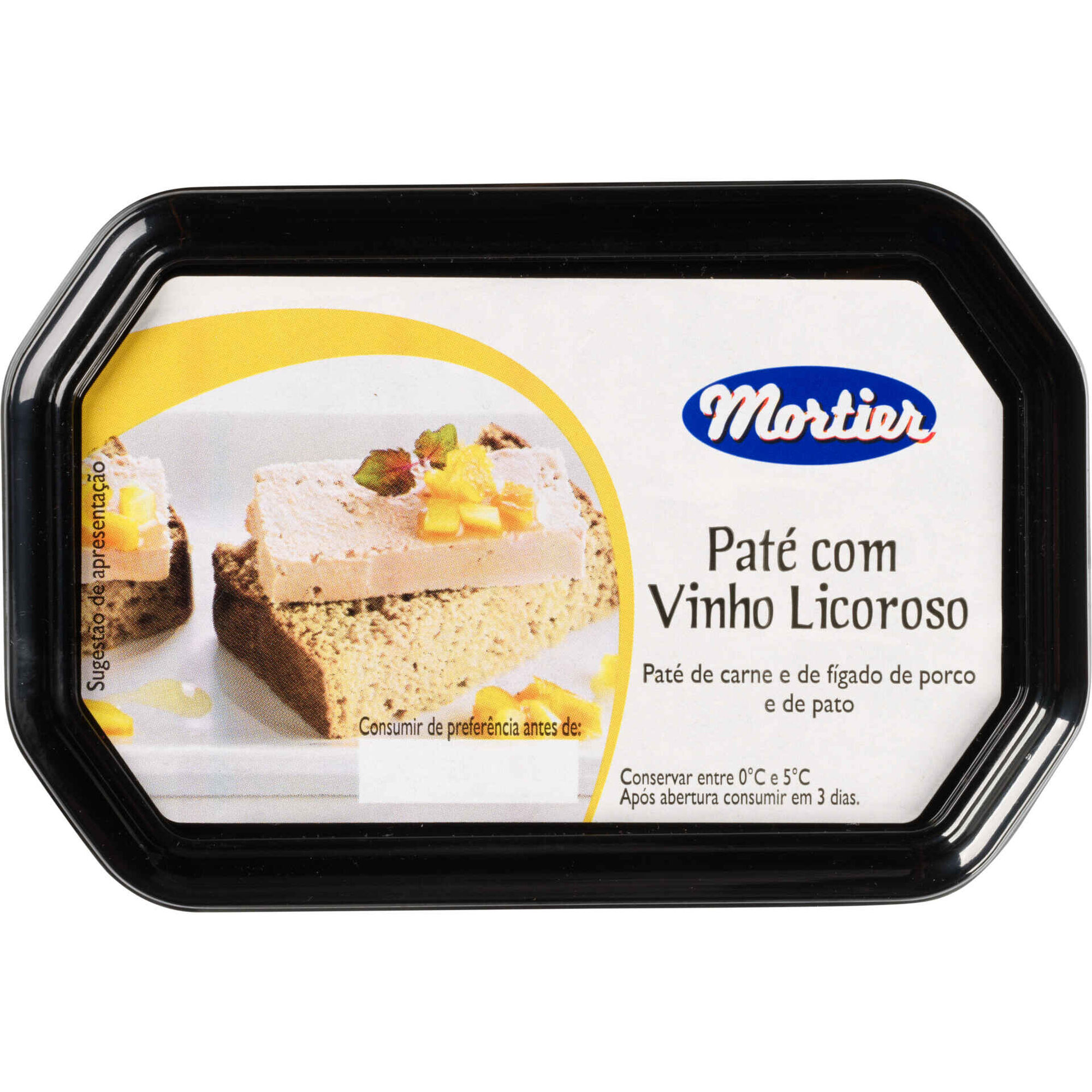 Pat&ecirc; de Pato com Vinho Licoroso Mortier