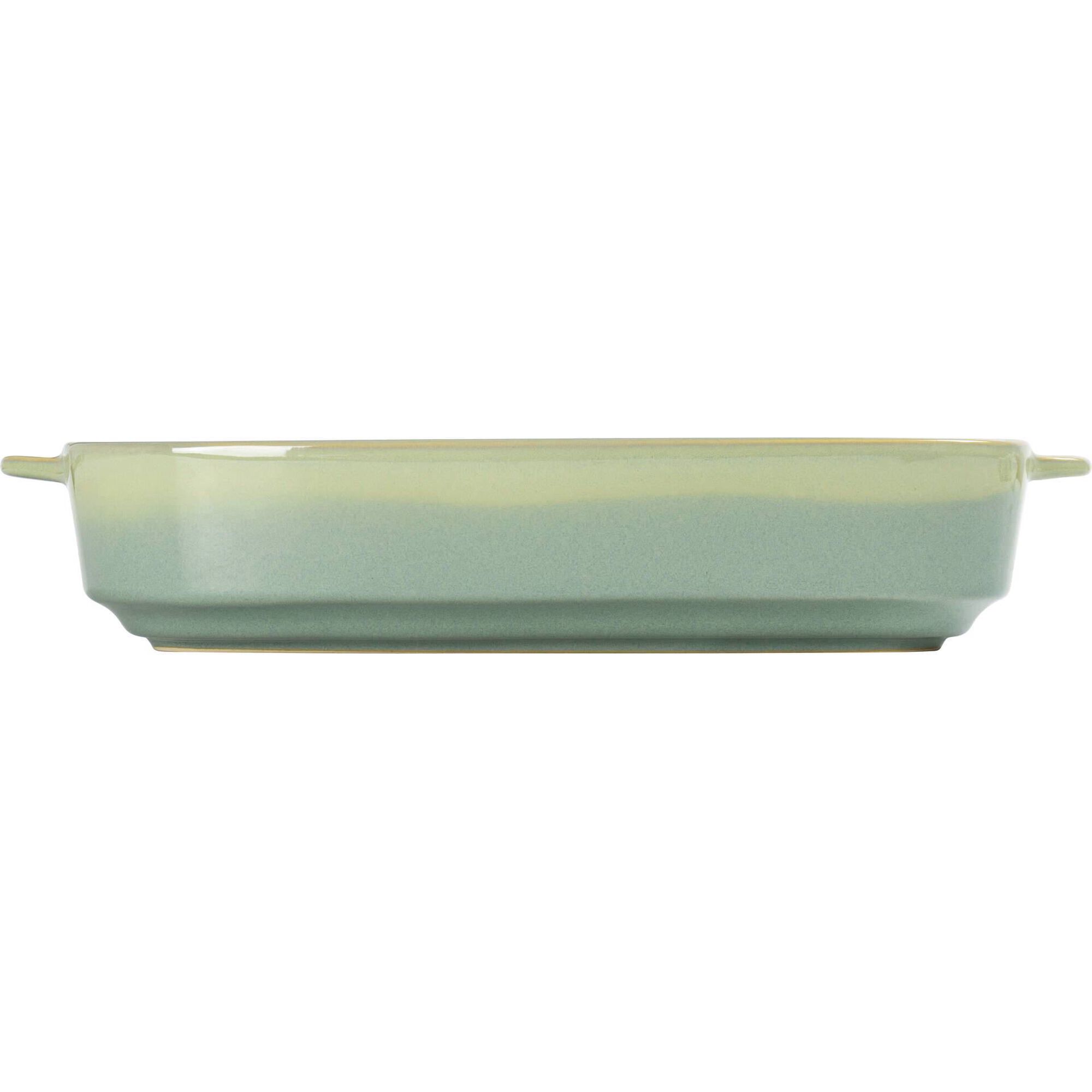 Assadeira Retangular Reativo 38x24cm Verde Kasa