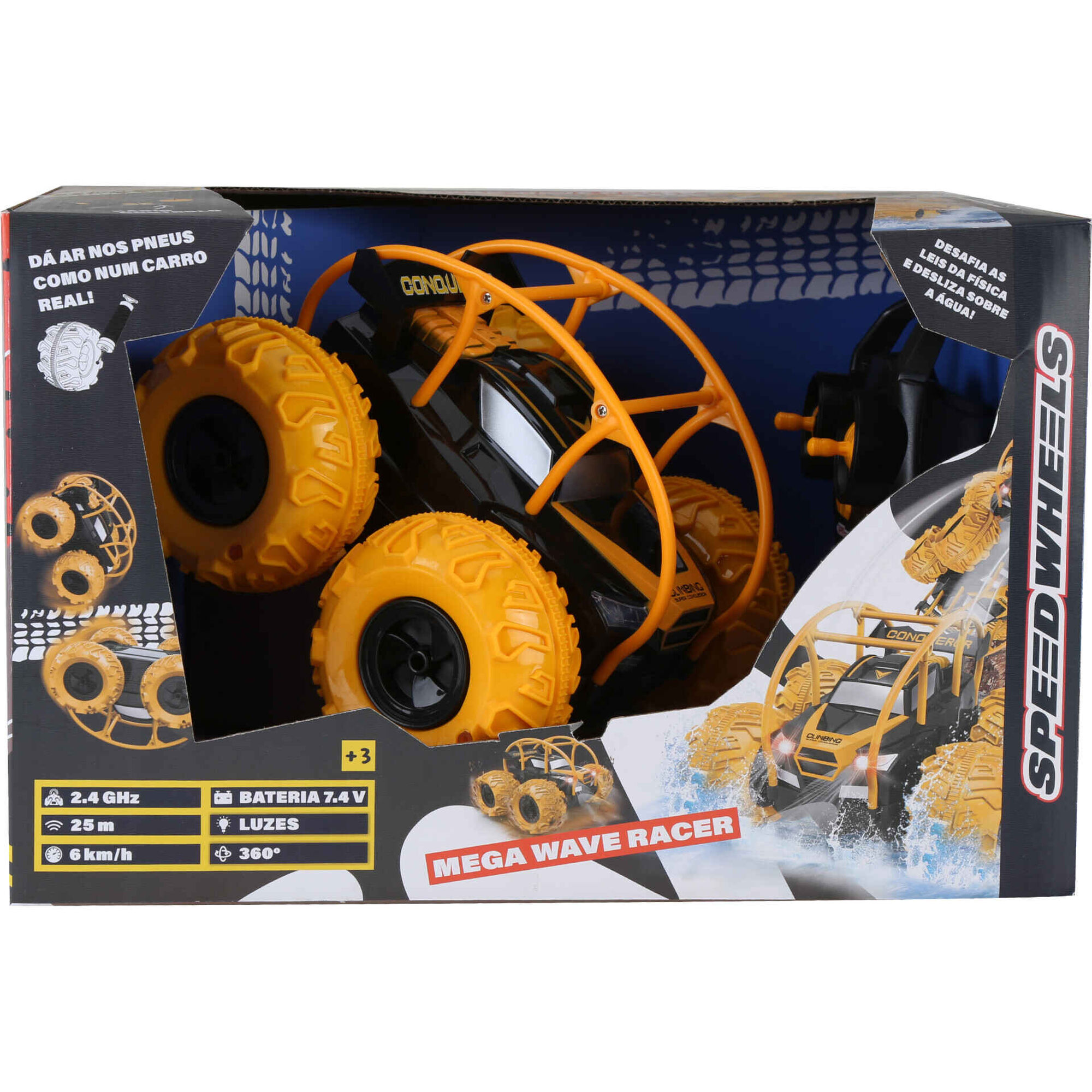 Zoko Speed Wheels - Mega Wave Racer Telecomandado 360&ordm;