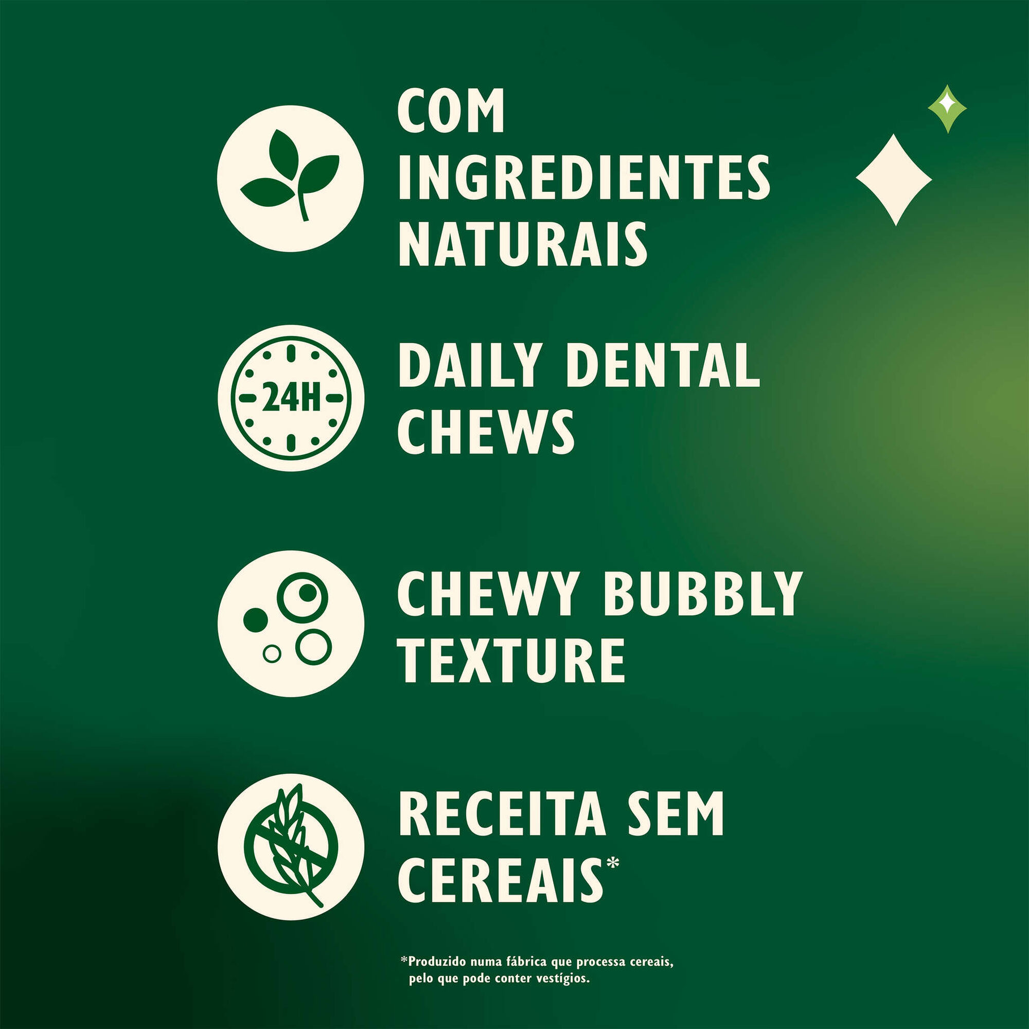 Snack para C&atilde;o Adulto M&eacute;dio Woofbrush Dental Chew Lily's Kitchen