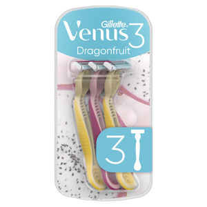 Lâminas Descartáveis 3 Dragonfruit Gillette Venus