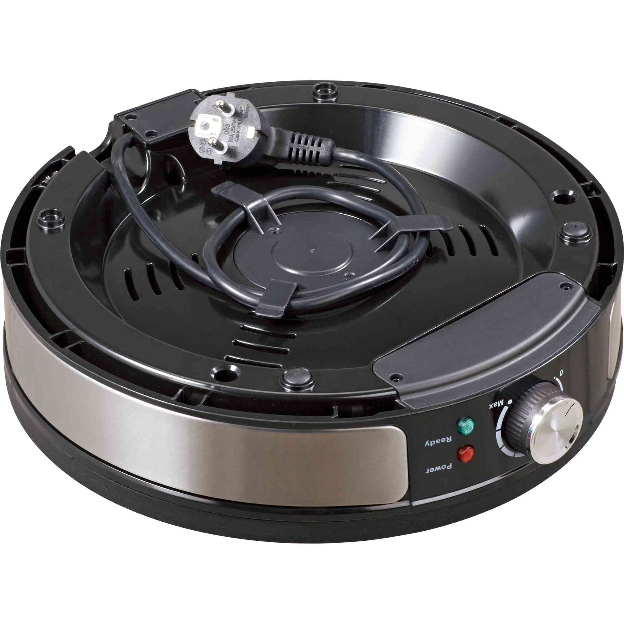 M&aacute;quina de Crepes 2 em 1 Placa Antiaderente Revers&iacute;vel Bazar&atilde;o