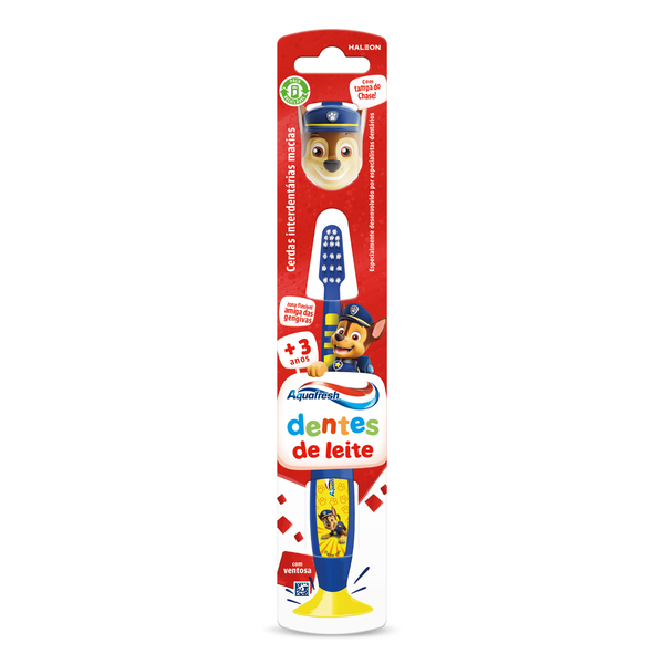 Escova de Dentes de Leite Suave +3 Anos Aquafresh