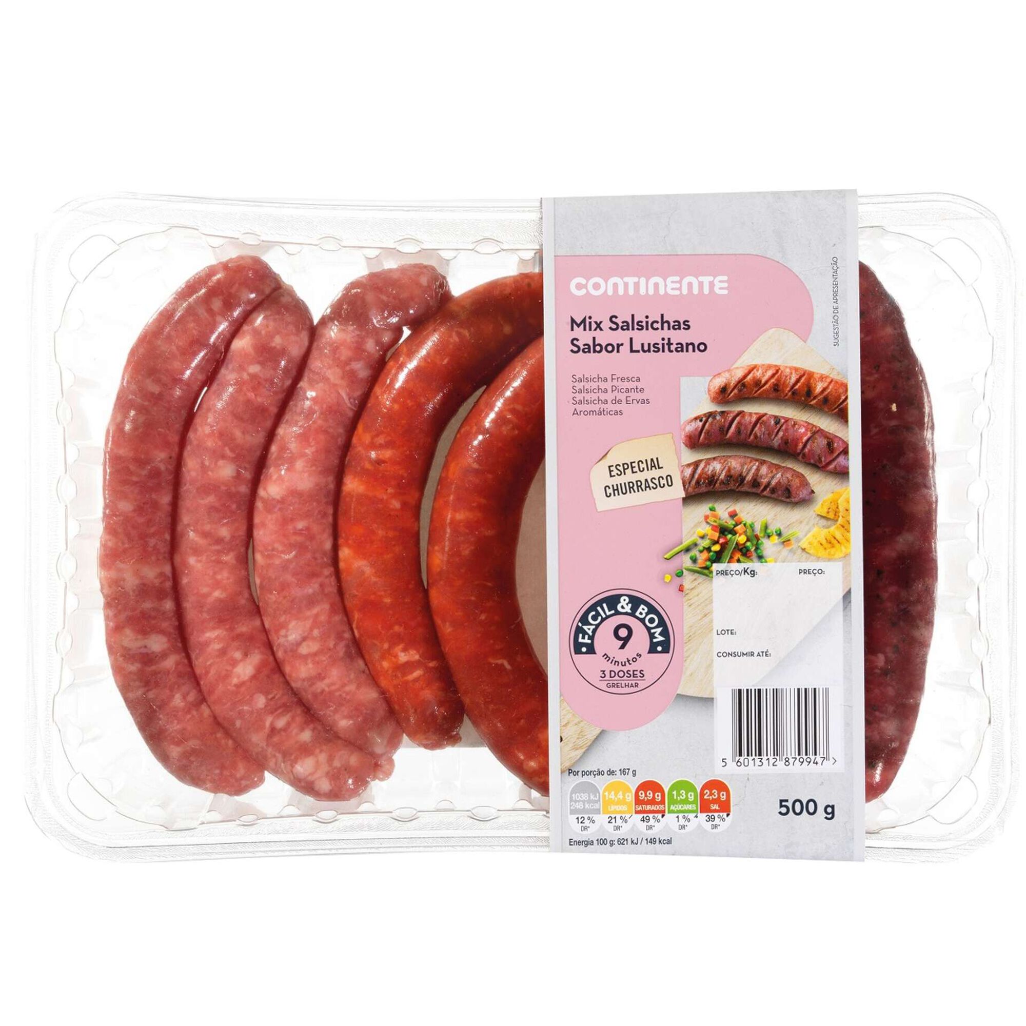 Mix Salsichas Sabor Lusitano Mix Salsichas Sabor Lusitano
