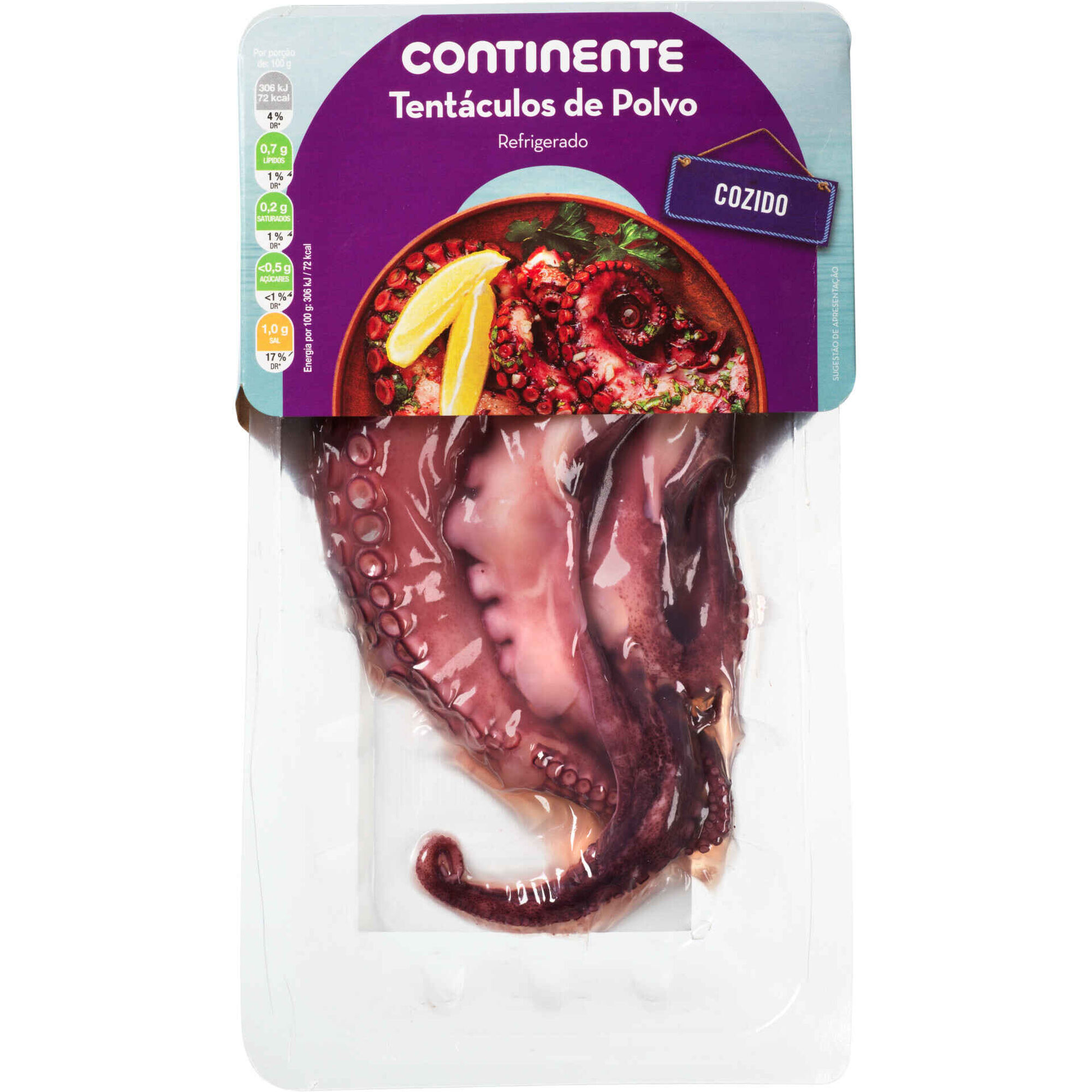 Tentáculos de Polvo Cozido