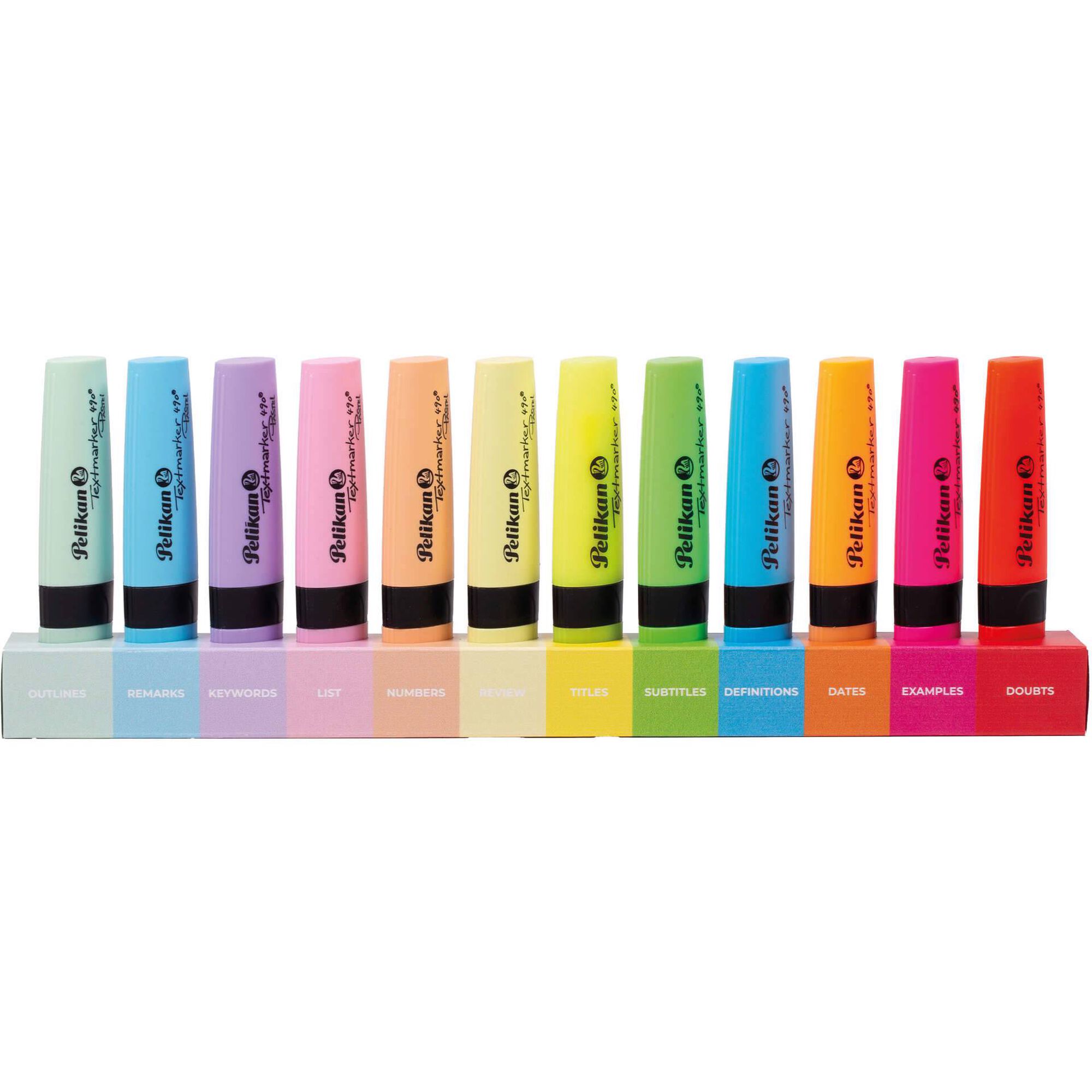 Sublinhador de Tinta Fluorescente Emo&ccedil;&otilde;es (v&aacute;rias cores) Pelikan