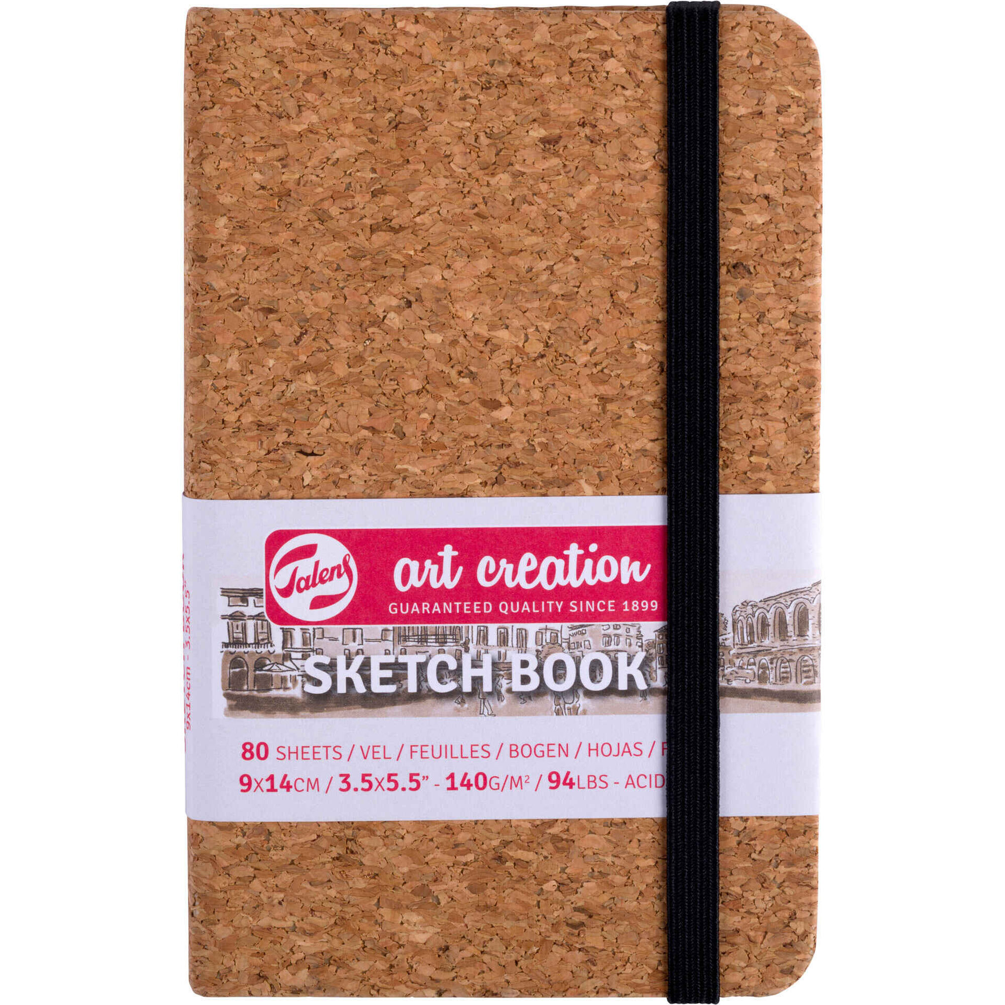 Caderno para Desenho com Capa de Cortiça