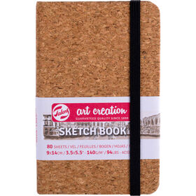 Caderno para Desenho com Capa de Cortiça