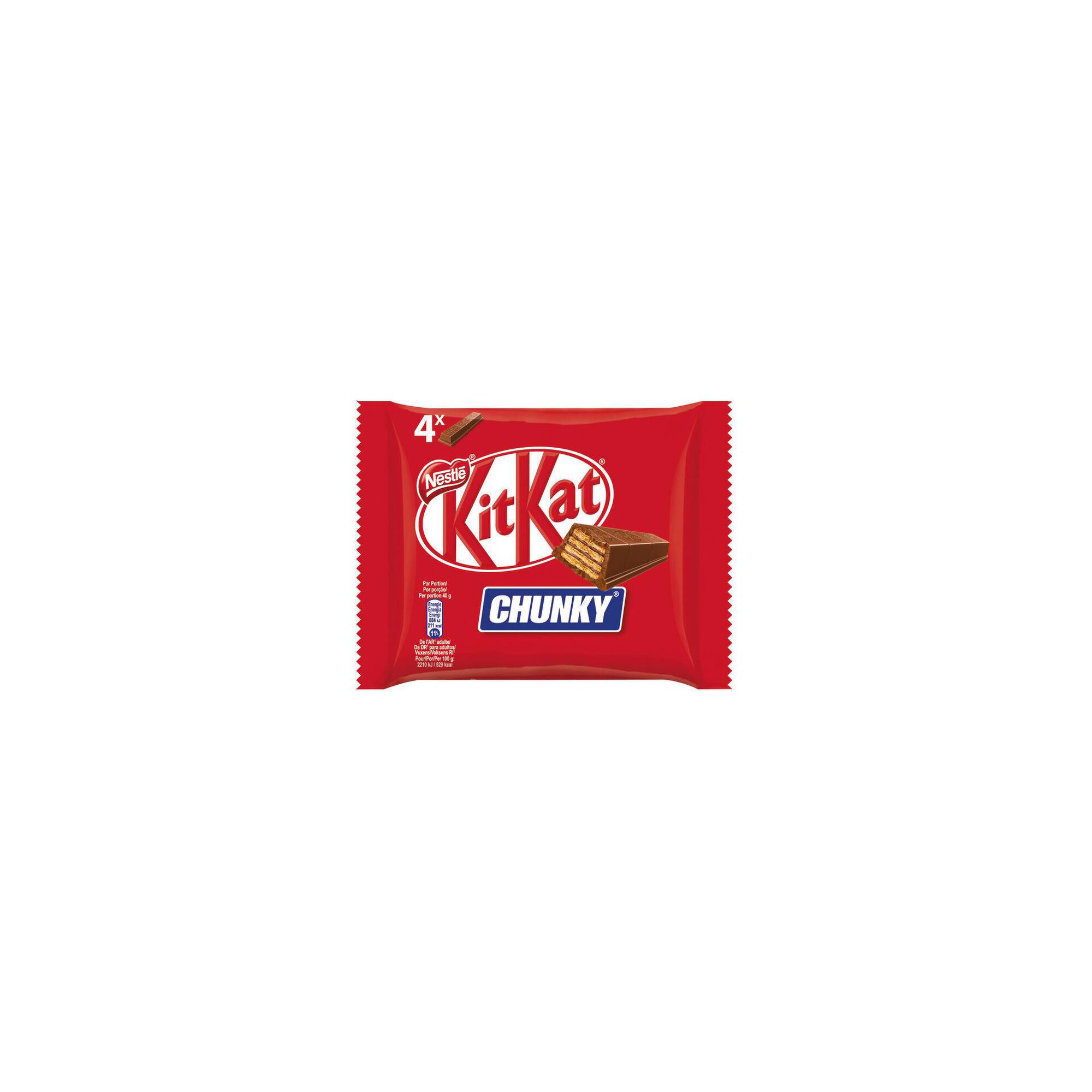 Snack de Chocolate de Leite Kit Kat Chunky