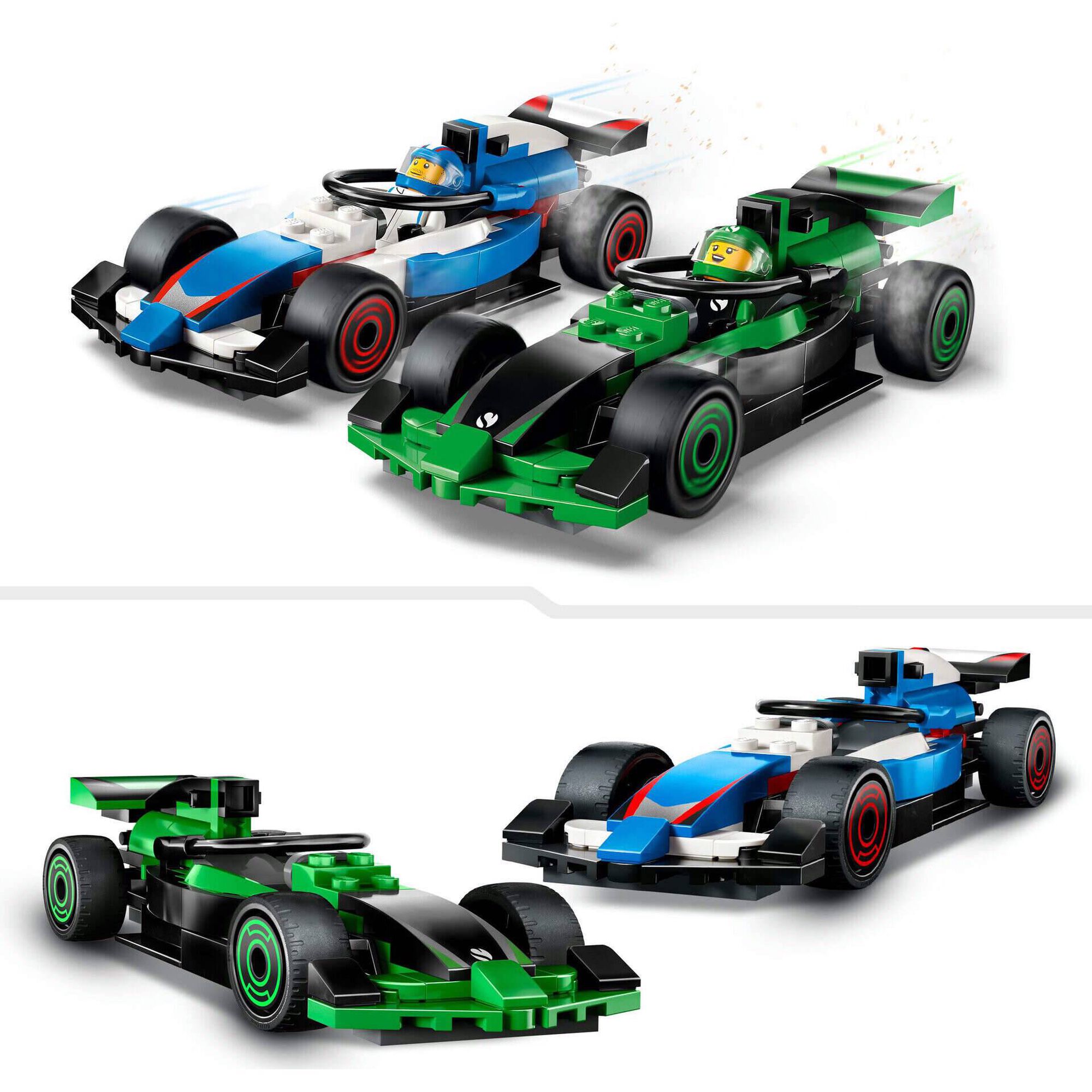 F1 Grelha com Carros de Corrida VCARB e Sauber - 60474
