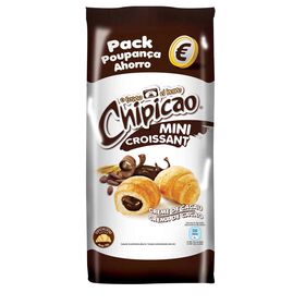 Croissants Mini com Recheio de Chocolate Chipicao