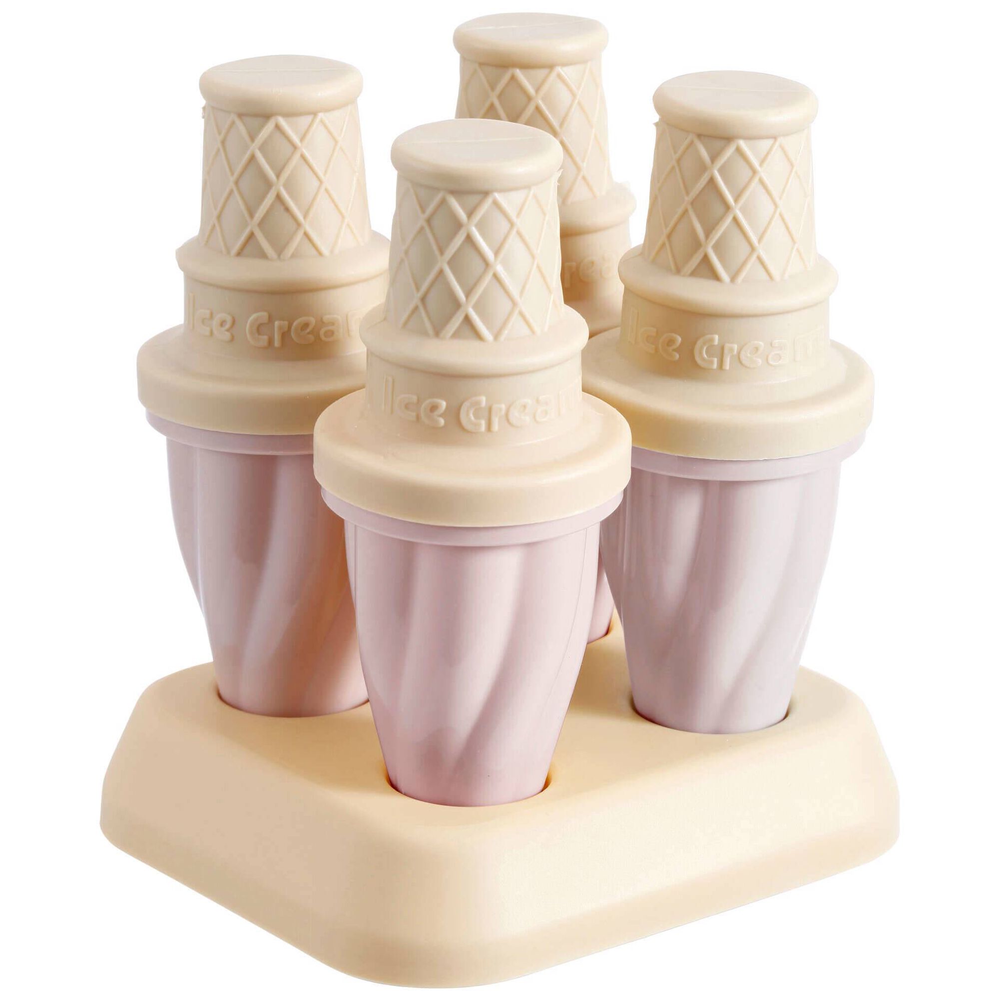Conjunto 4 Formas Gelados Cream Kasa